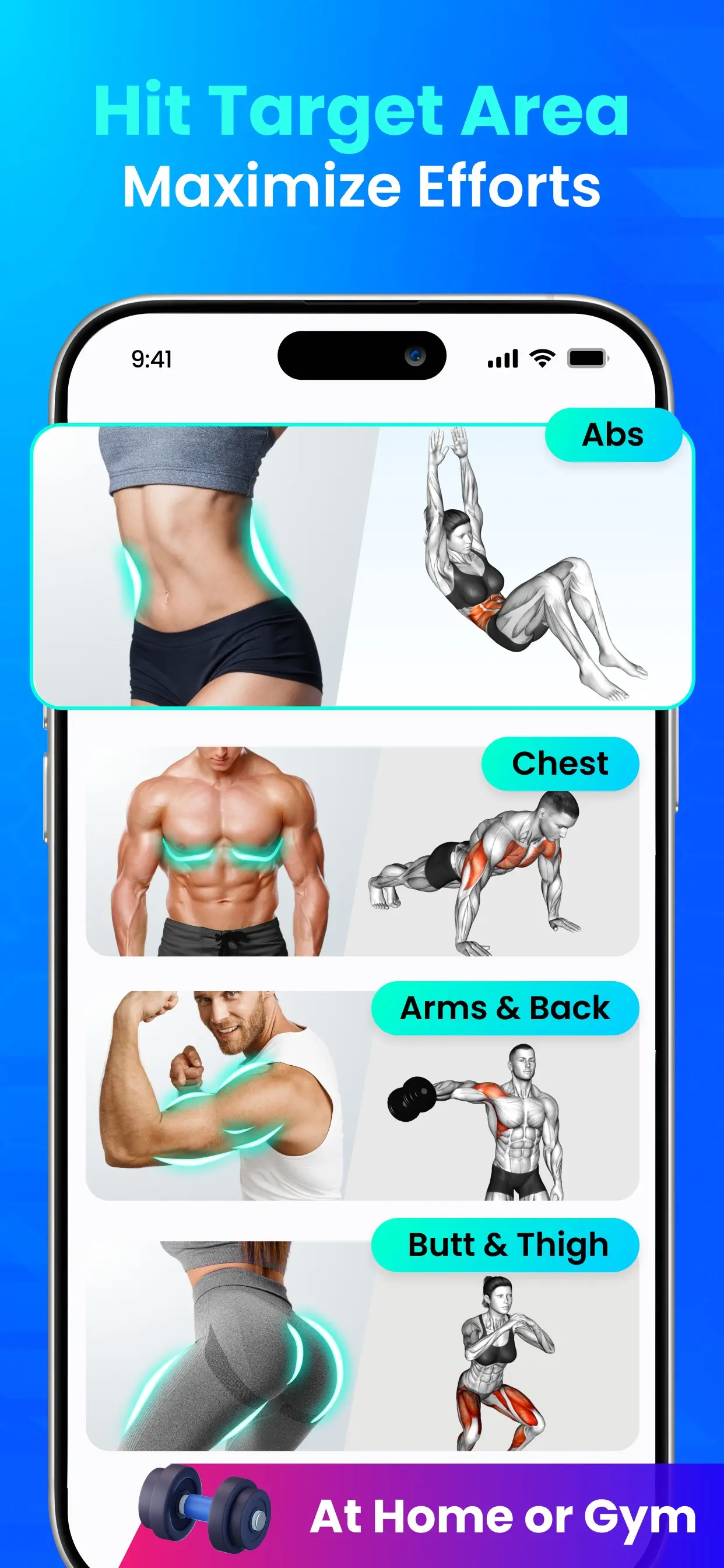 Home Workout - No Equipments App Store screenshot 3