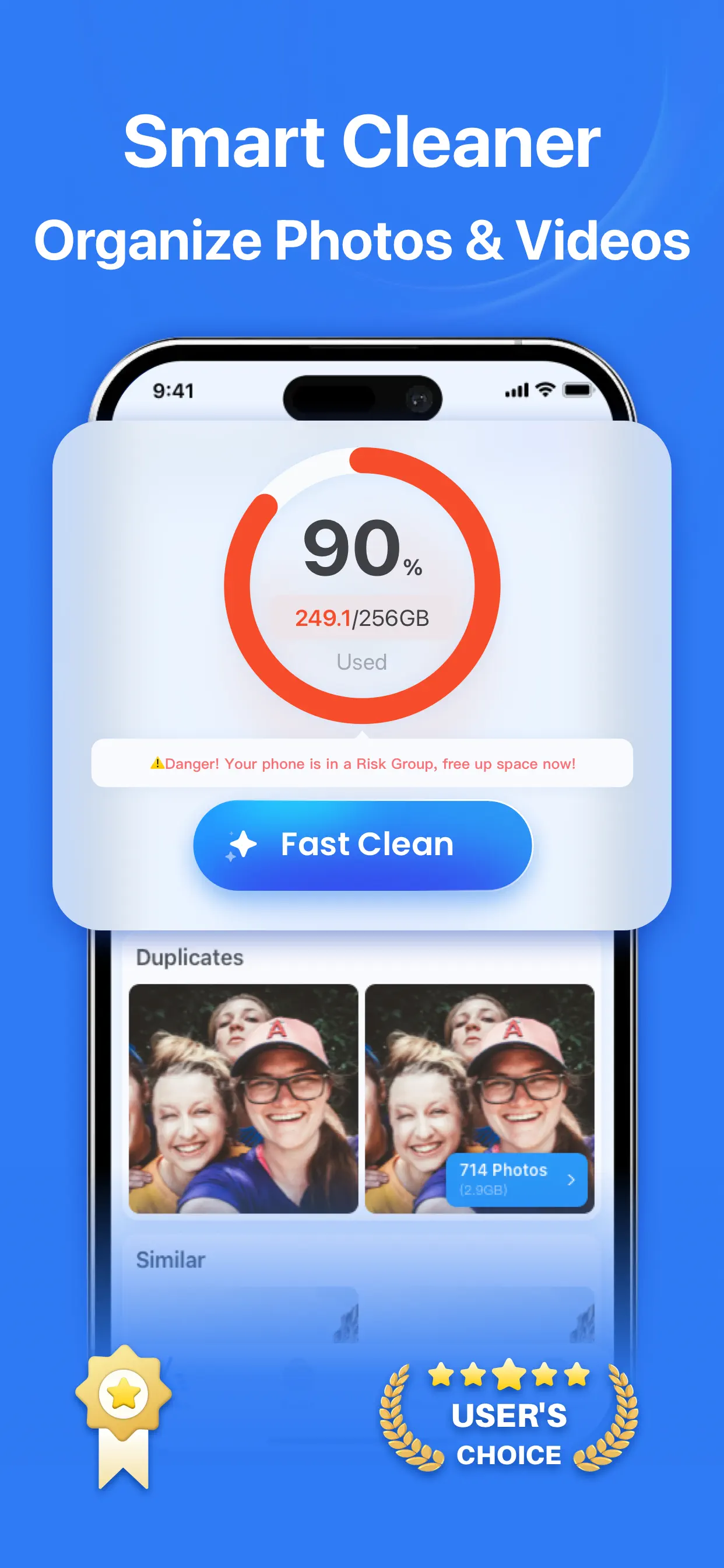 Smart Cleaner: Free Up Storage App Store screenshot 1