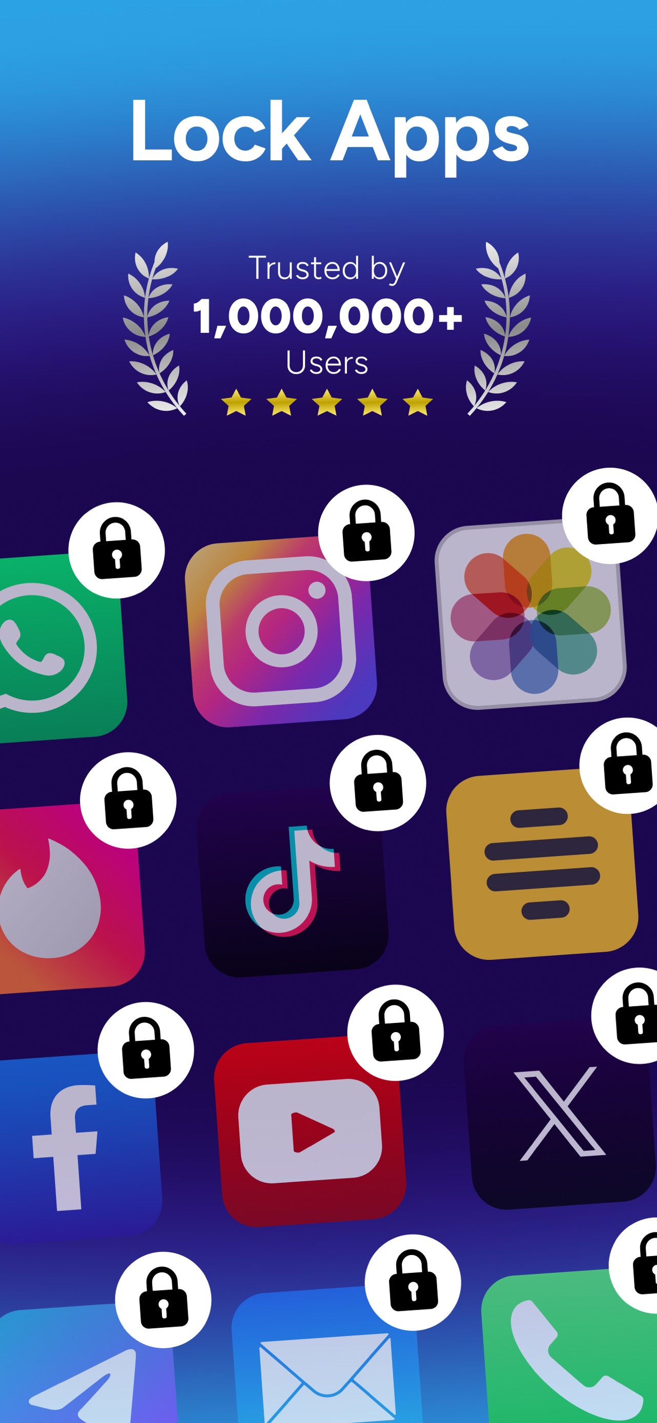 App Lock - Lock Apps & Photos App Store screenshot 3