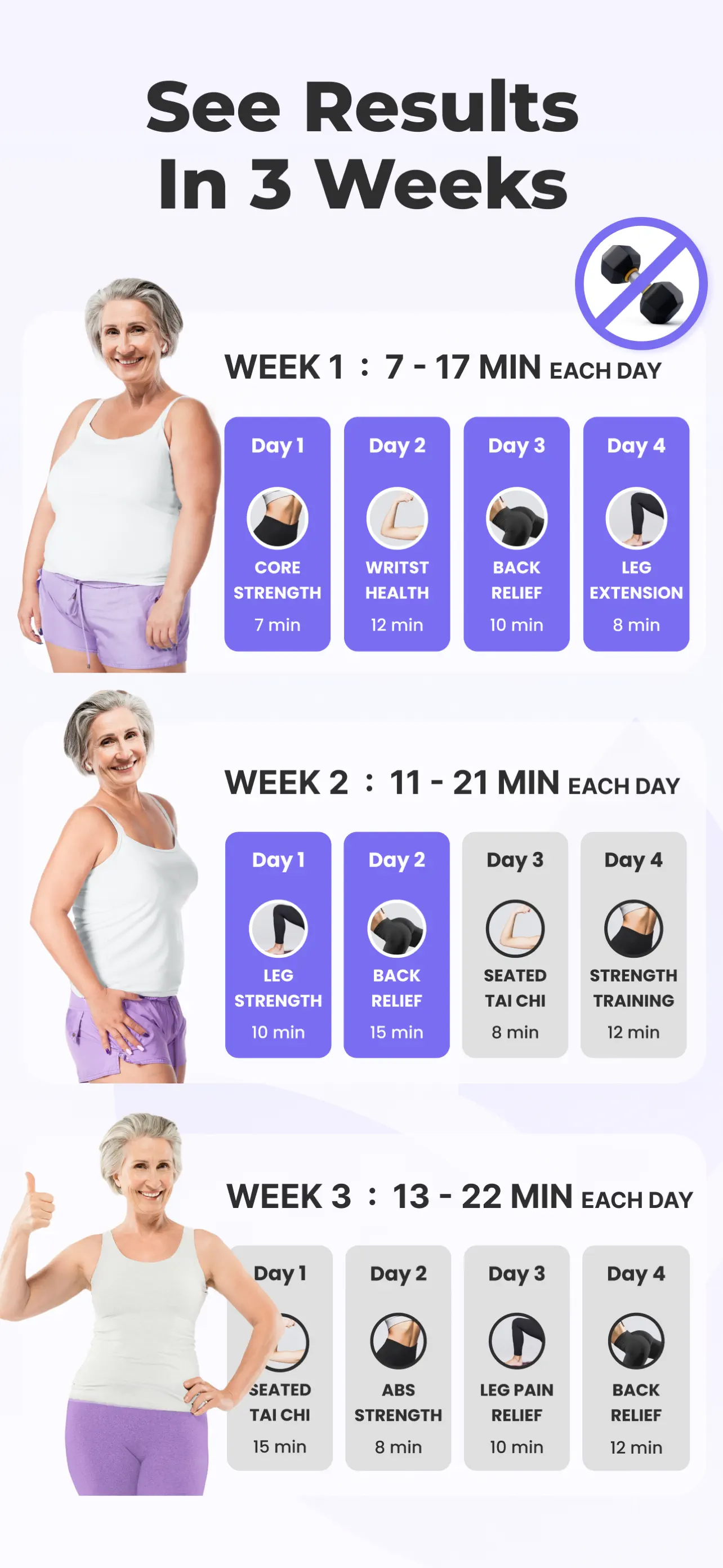 Chair Yoga for Seniors at Home App Store screenshot 2
