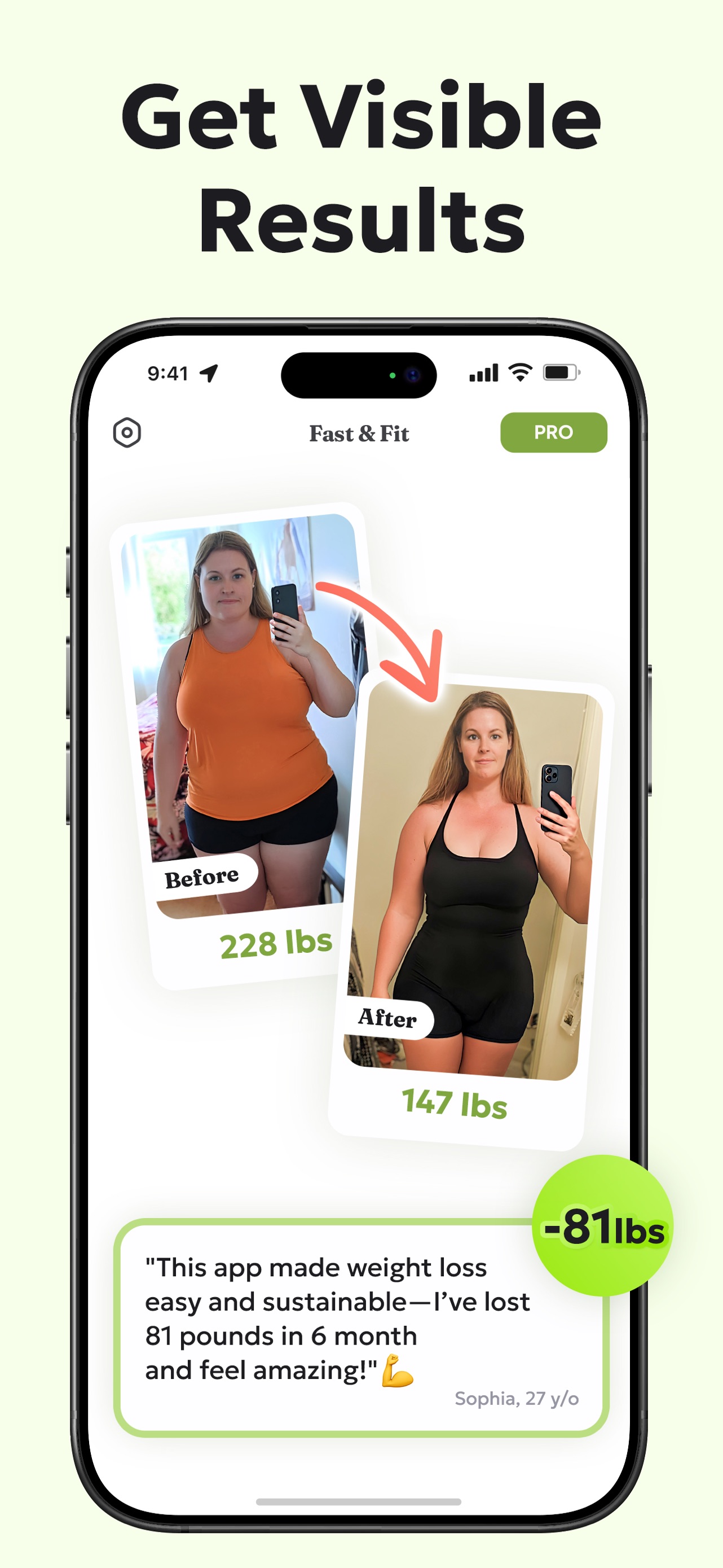 Fast & Fit: IF Fasting Counter App Store screenshot 3