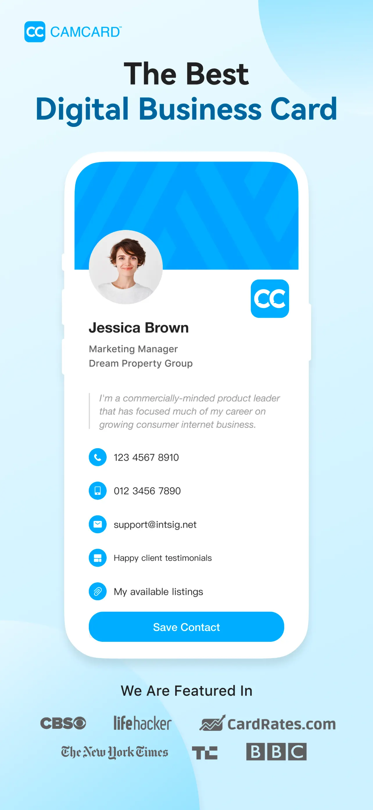 CamCard AI Business Assistant App Store screenshot 4