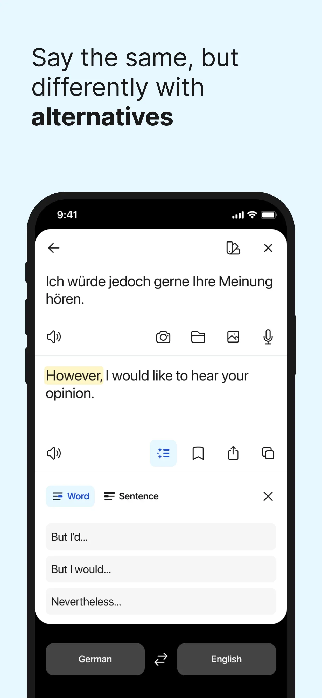 DeepL Translate App Store screenshot 4
