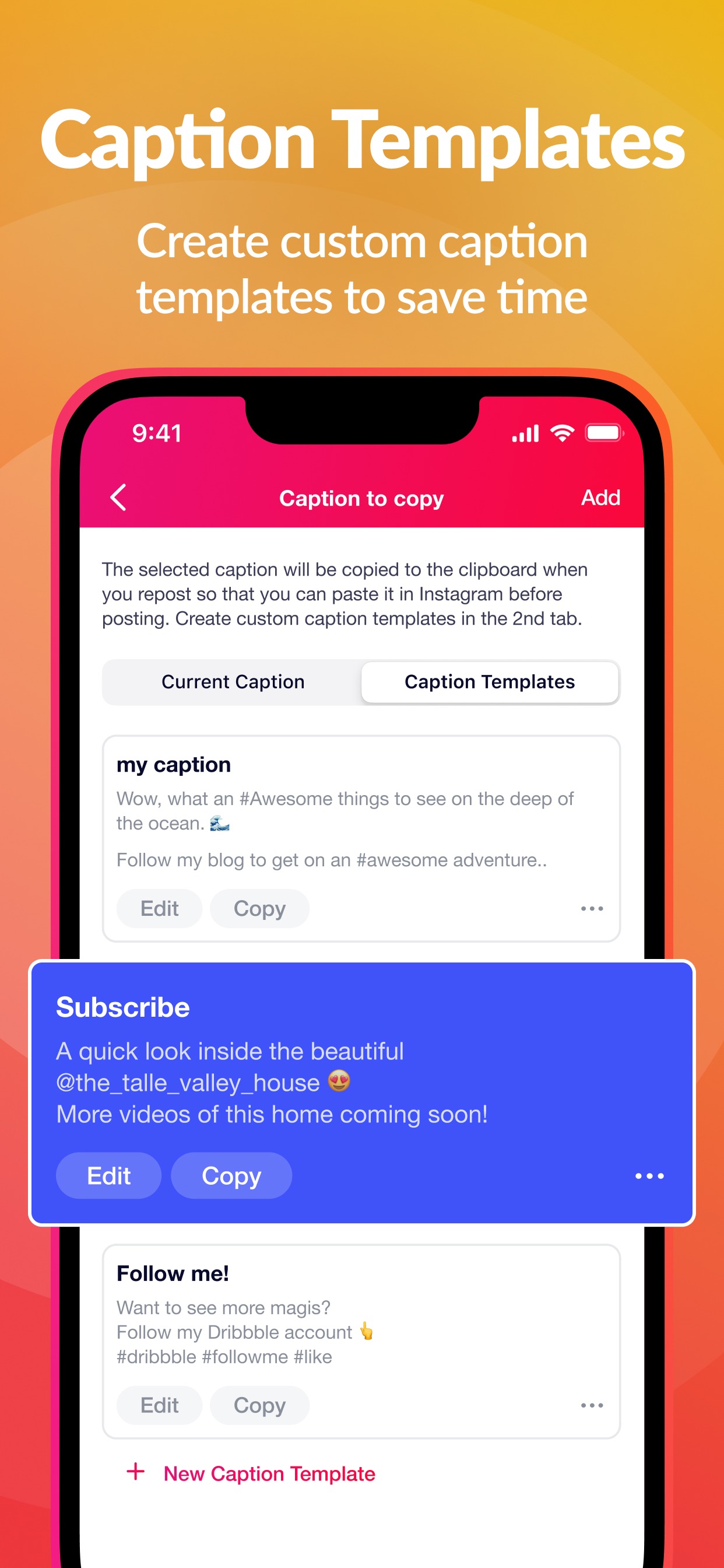 Repost+ for Instagram . App Store screenshot 1