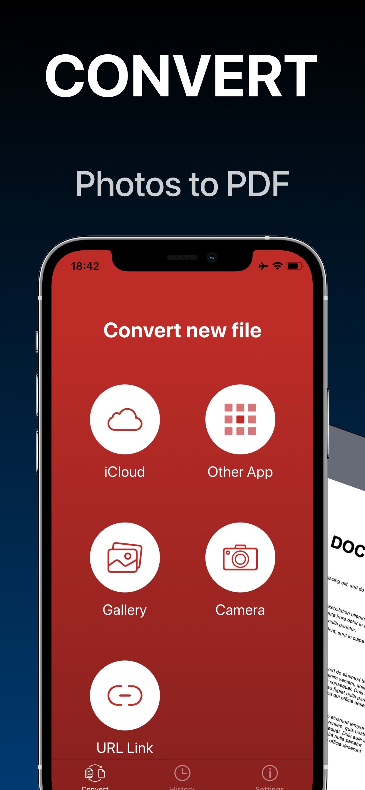 PDF Converter - Word to PDF App Store screenshot 2