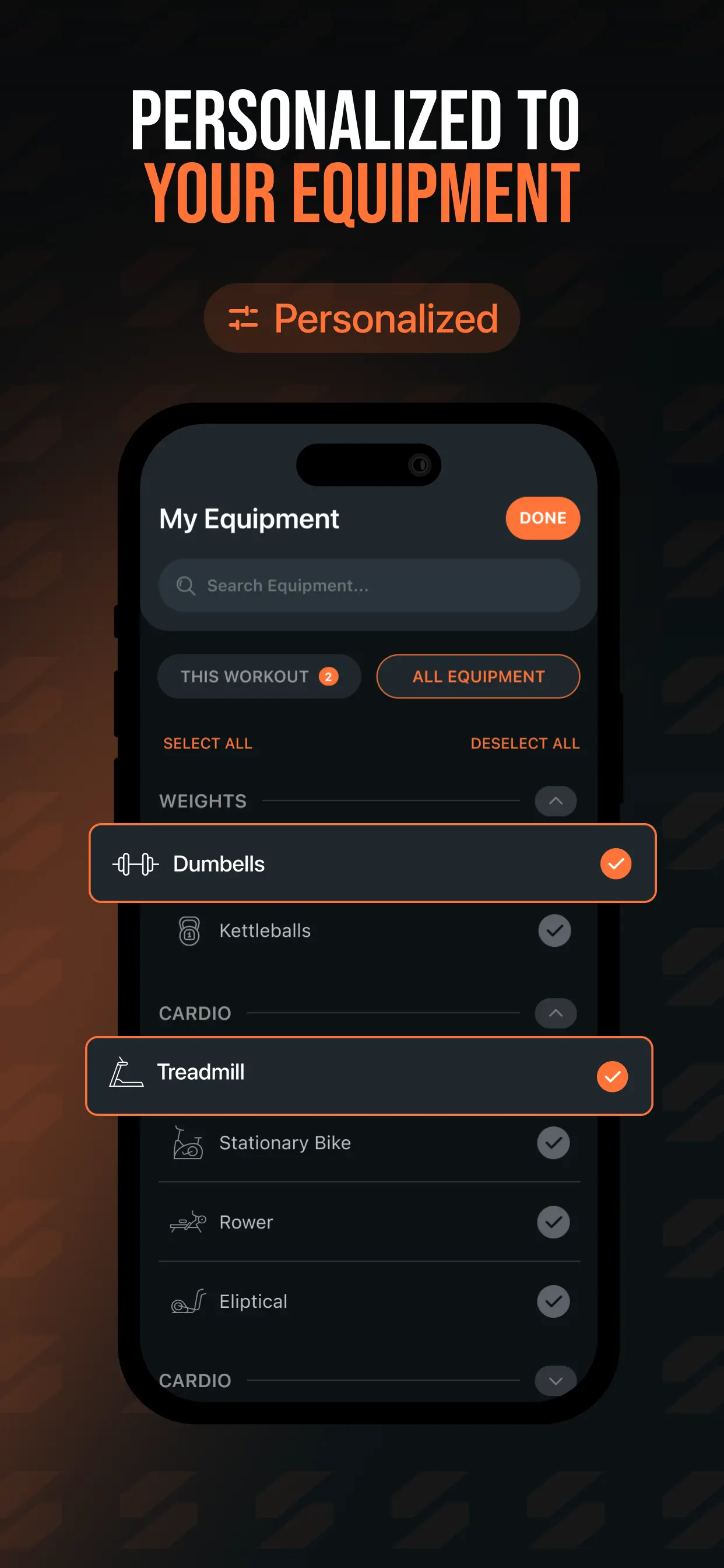 SHRED: Gym & Home Workouts App Store screenshot 4
