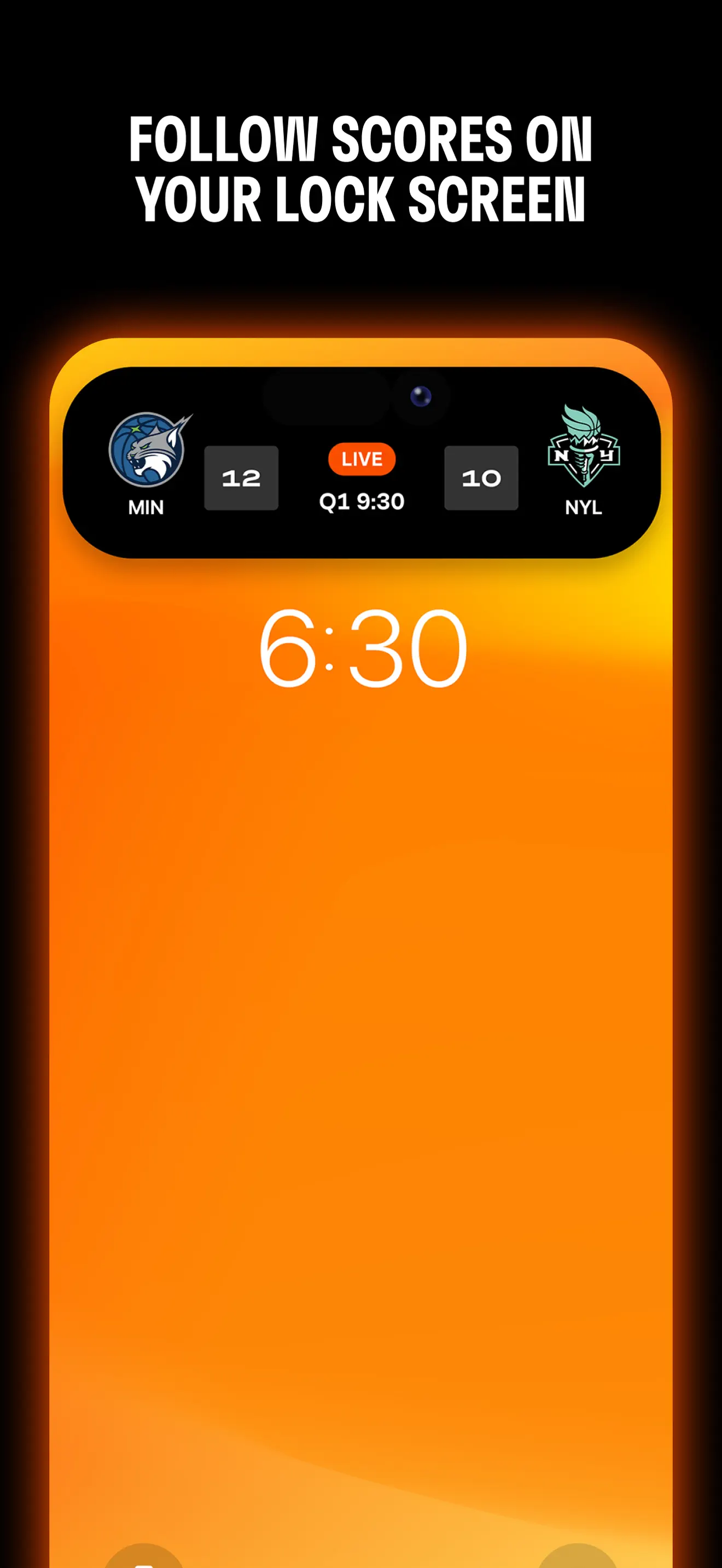 WNBA: Live Games & Scores App Store screenshot 4