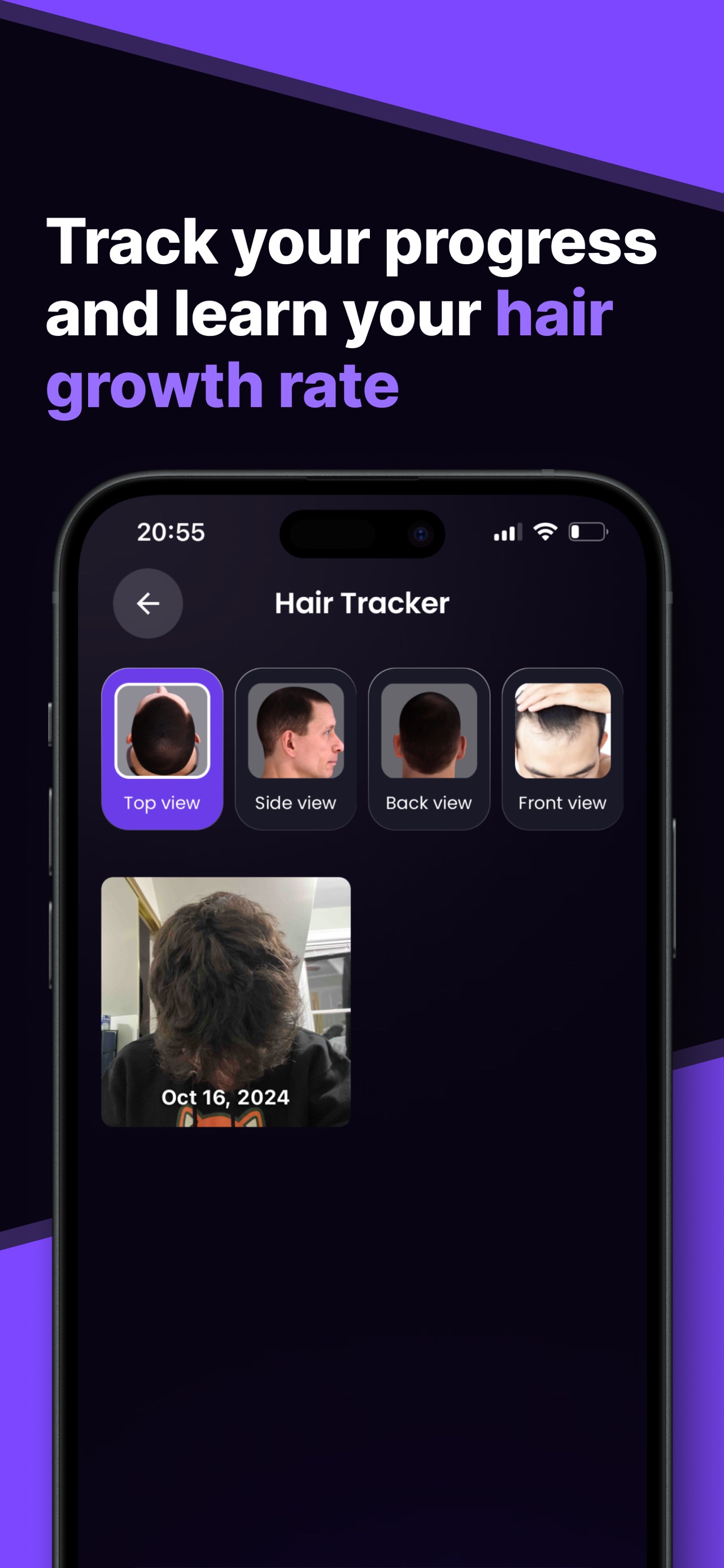 Hair Snap Health & Style Scan App Store screenshot 2