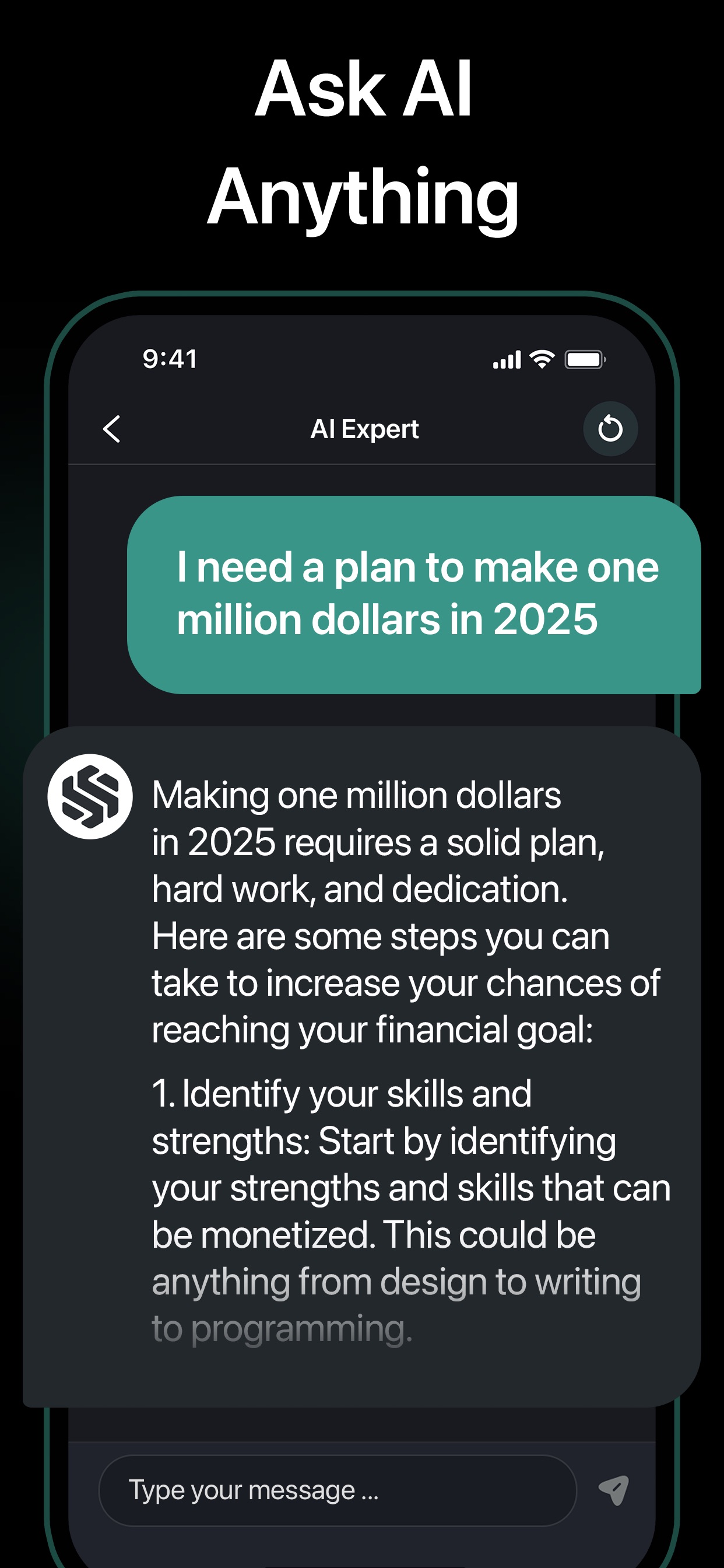 AI Expert - Chatbot Assistant App Store screenshot 4