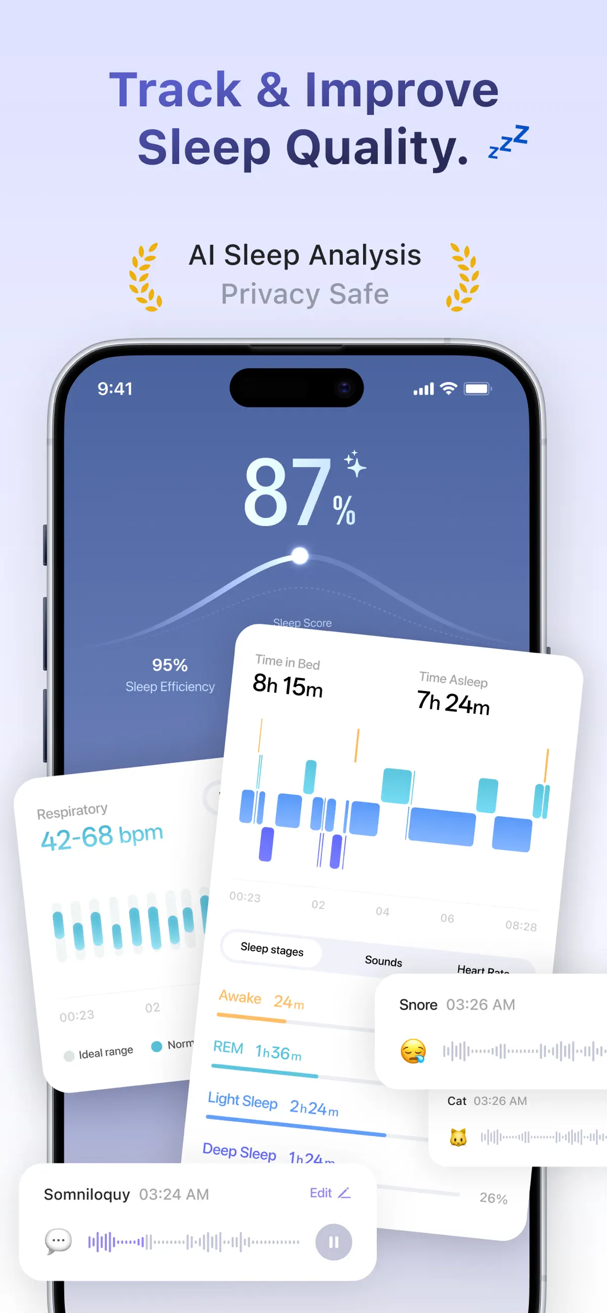 TIDE: Sleep, Focus, Meditation App Store screenshot 3