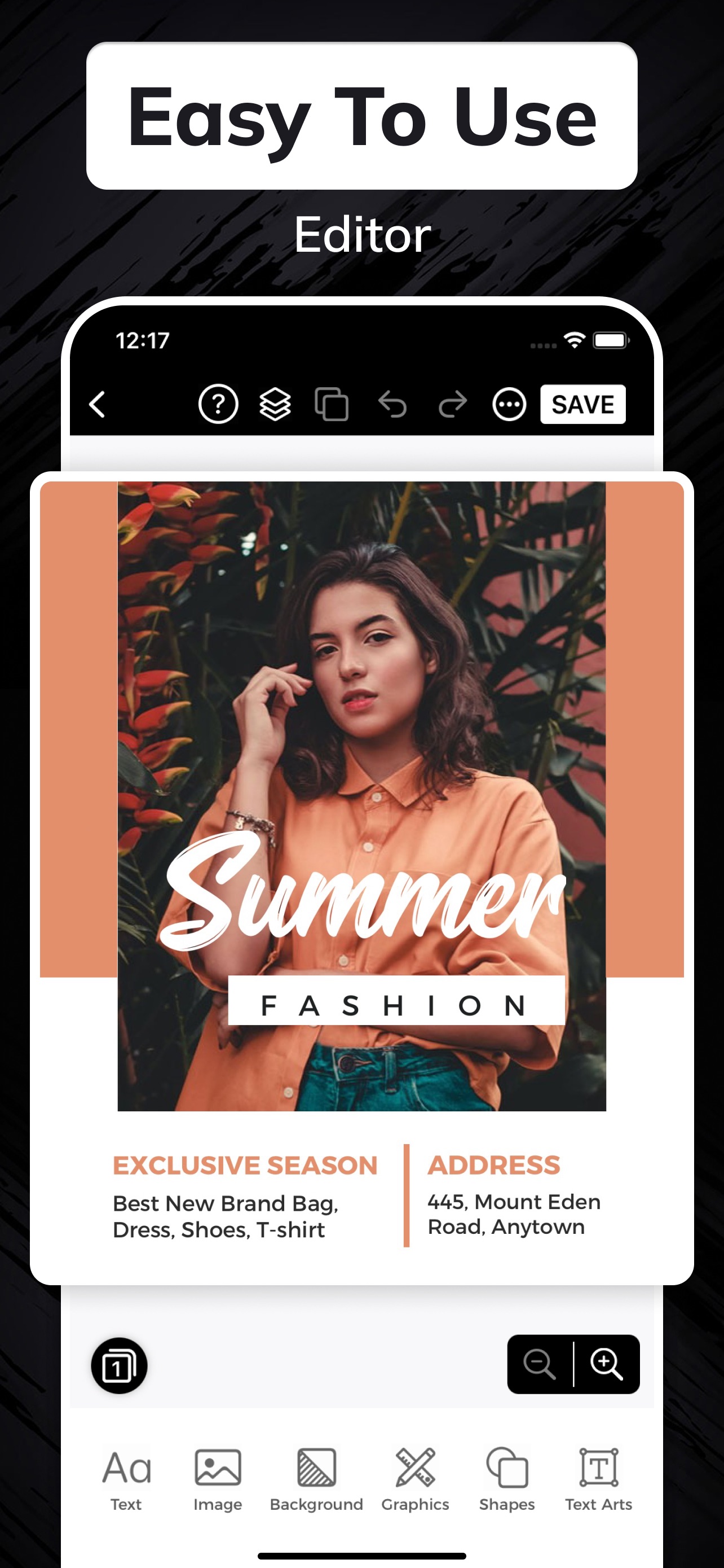 Flyer Maker + Poster Maker App Store screenshot 3
