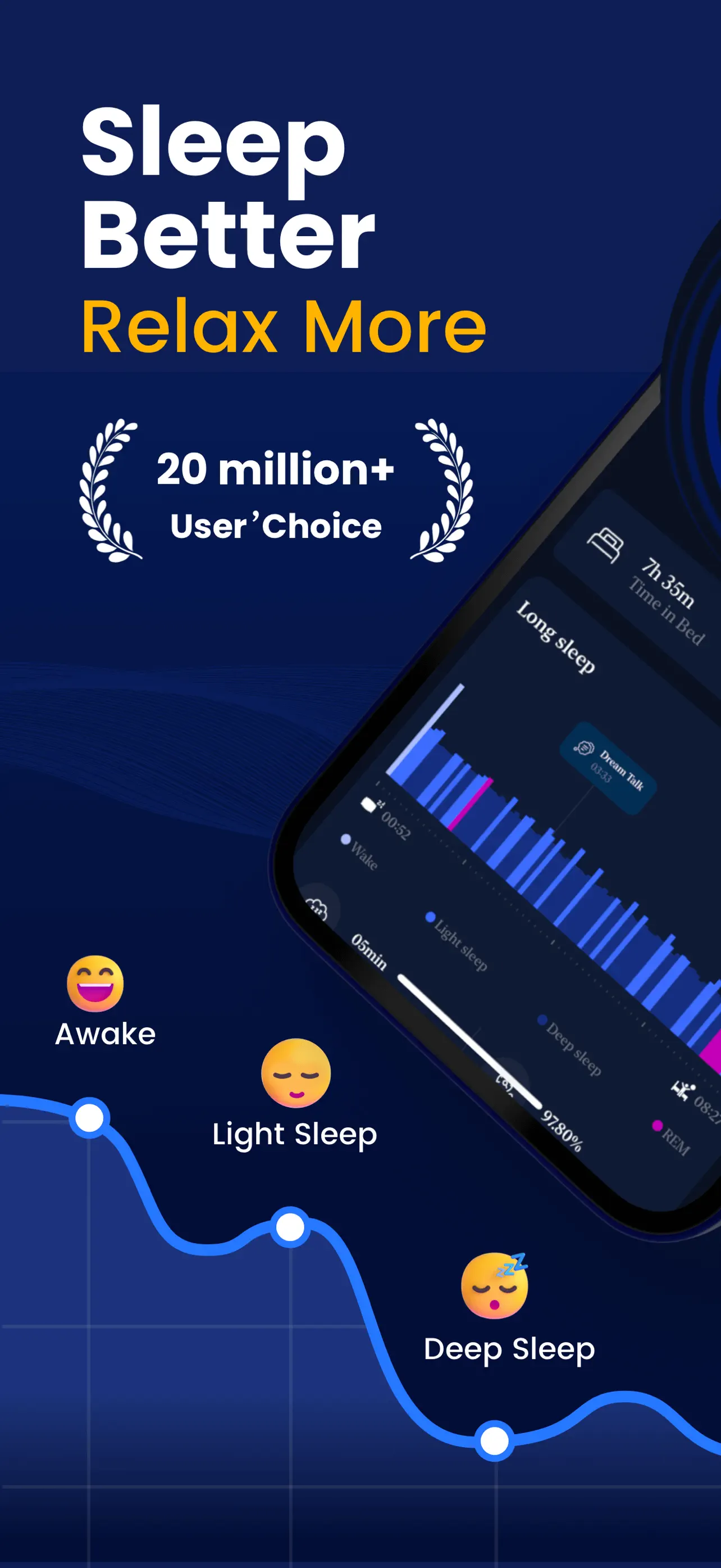 Sleep Monitor: Sleep Tracker App Store screenshot 1