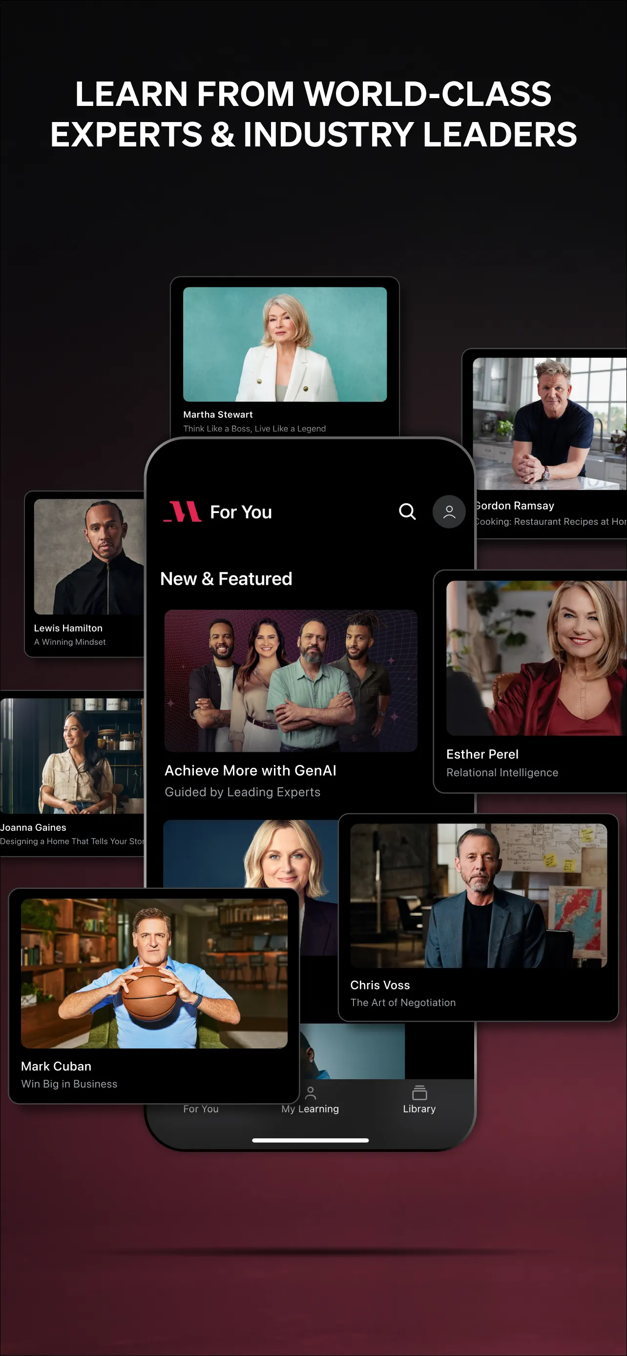MasterClass: Online Classes App Store screenshot 1