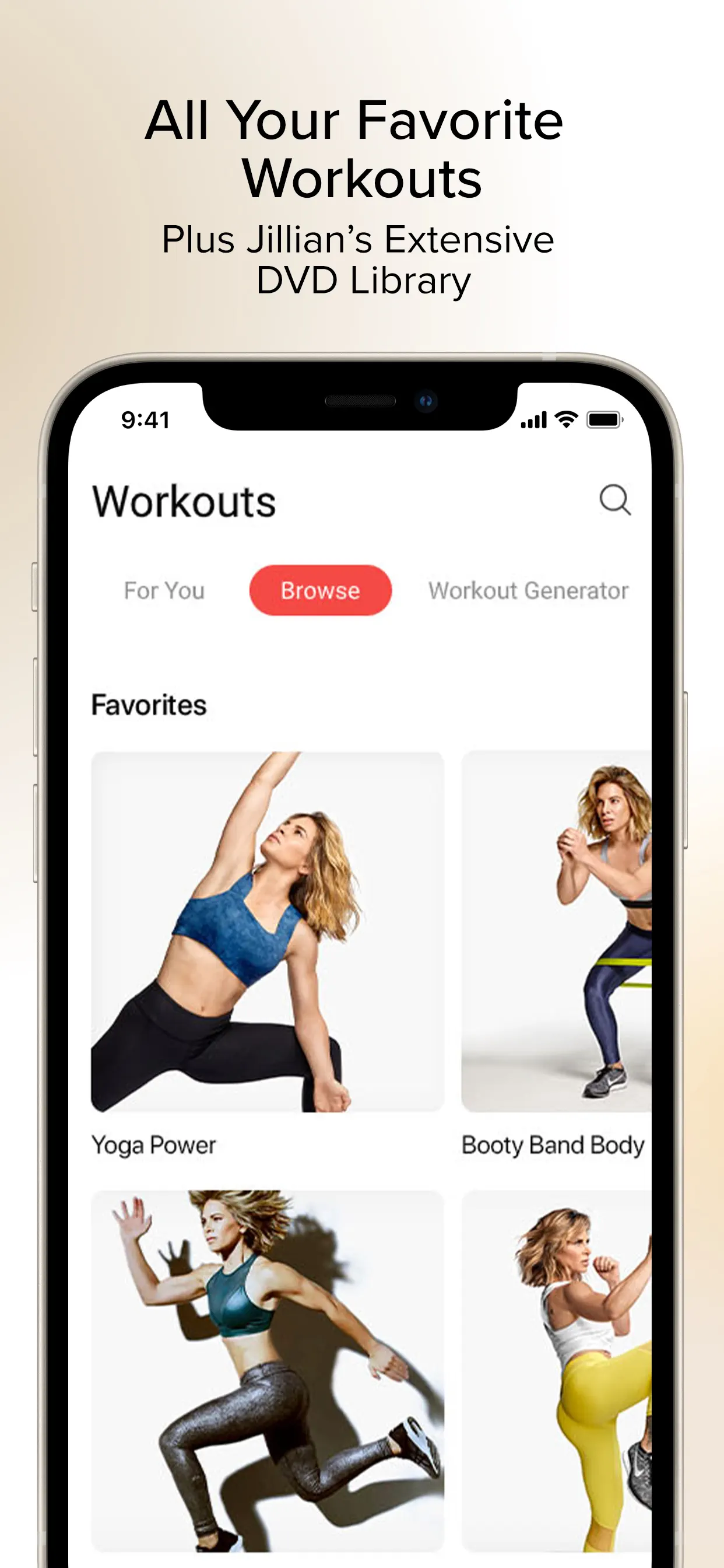 Jillian Michaels | Fitness App App Store screenshot 4