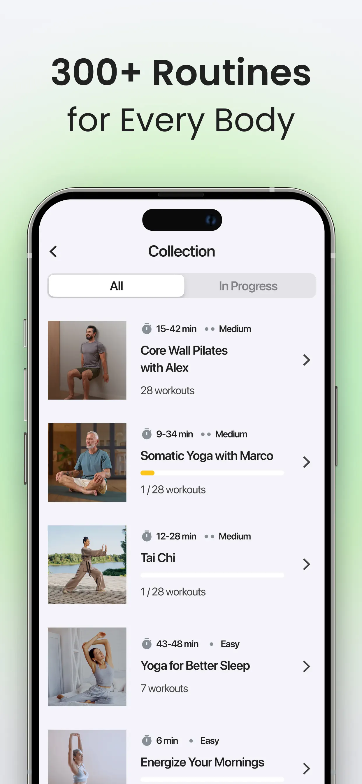 Yoga-Go: Tai Chi & Pilates App Store screenshot 3