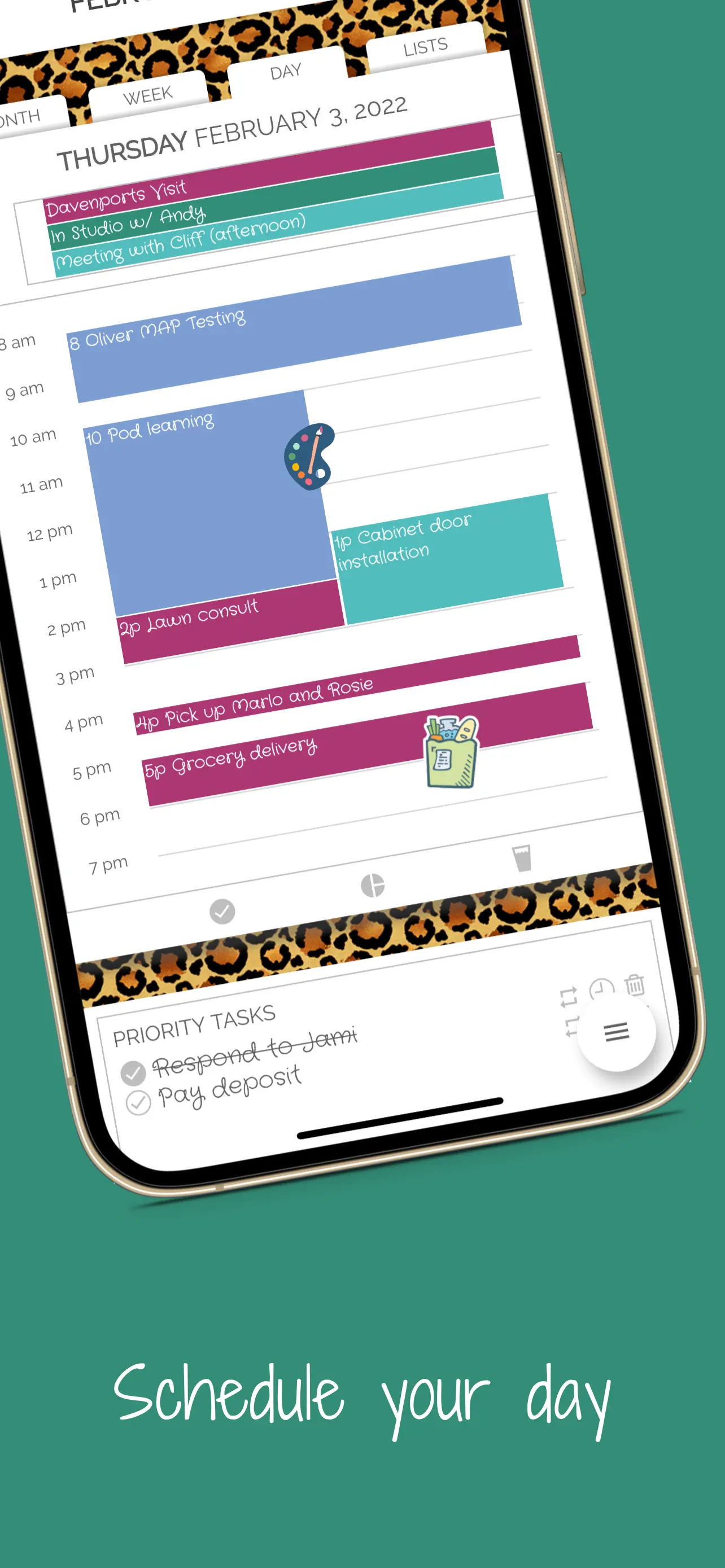 Artful Agenda App Store screenshot 4