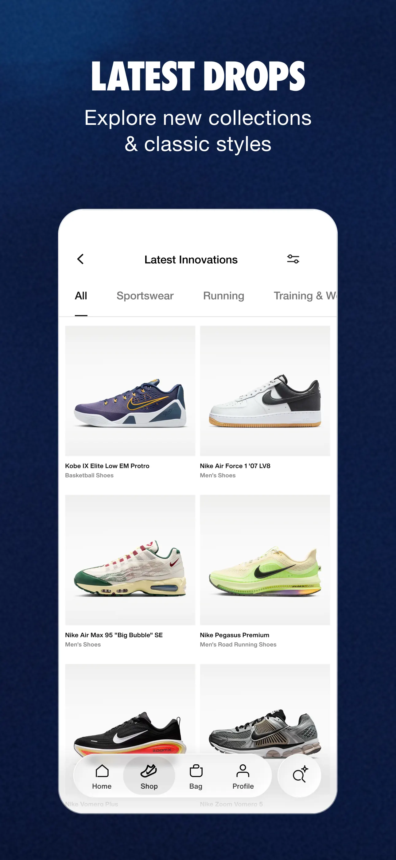 Nike: Engineered for Athletes App Store screenshot 4