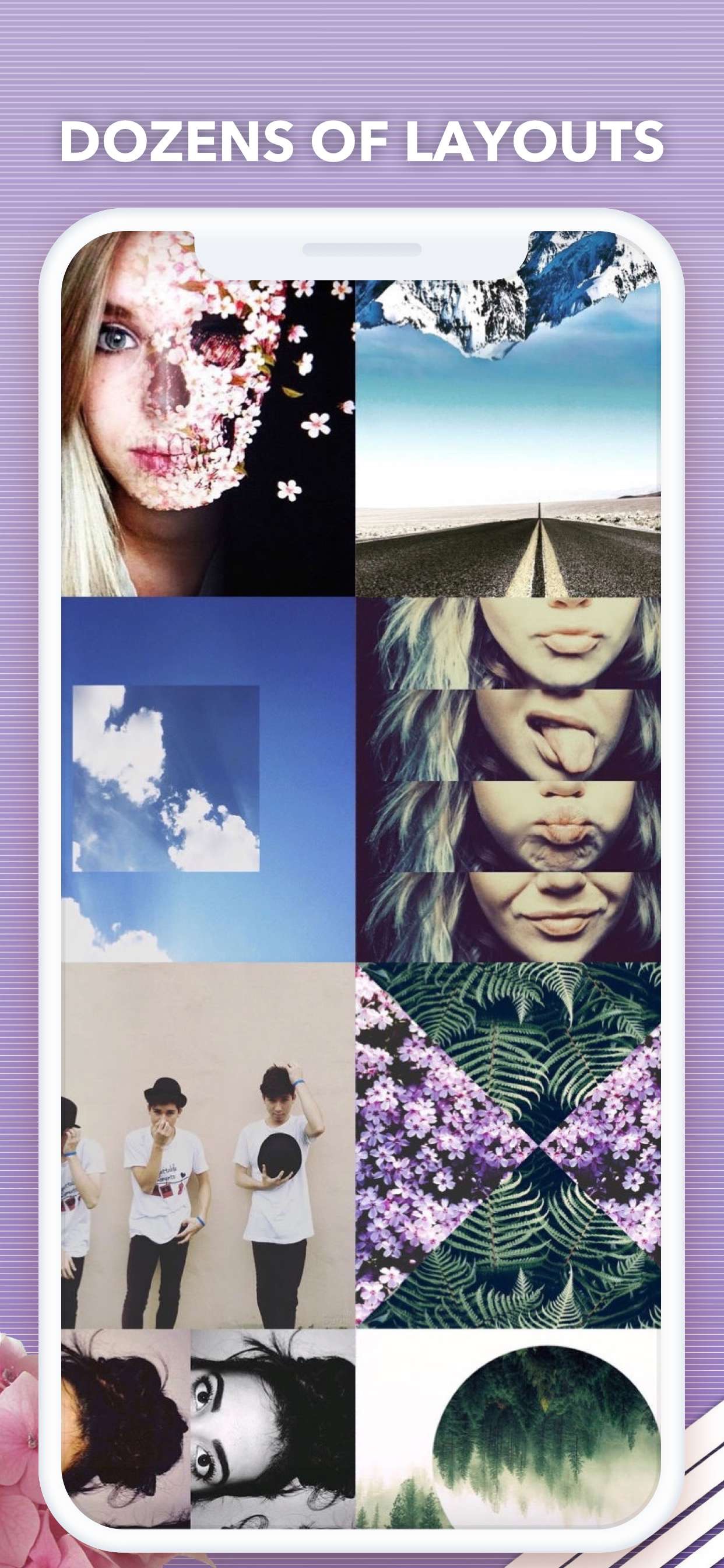 Split Pic Collage Maker Layout App Store screenshot 2