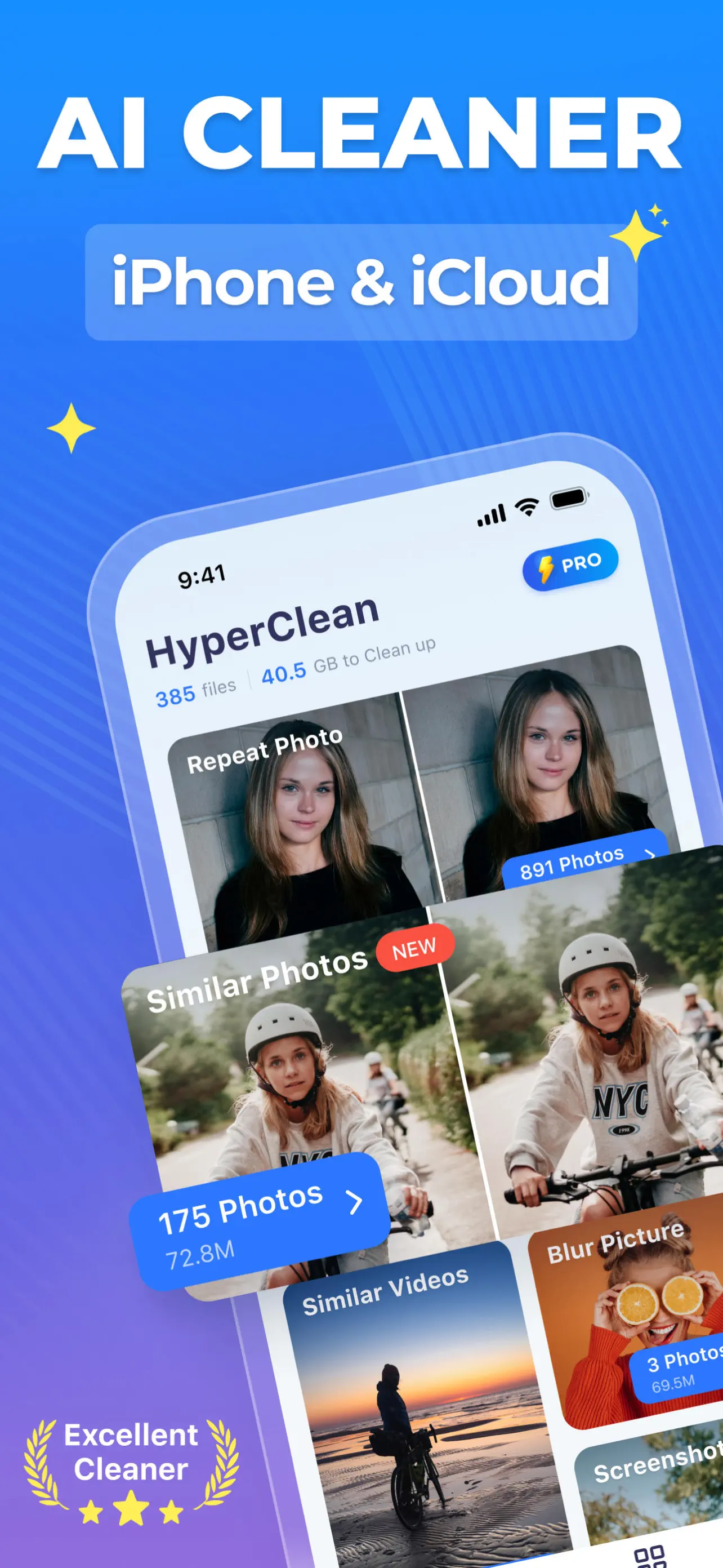 HyperClean - Phone Cleaner App Store screenshot 1