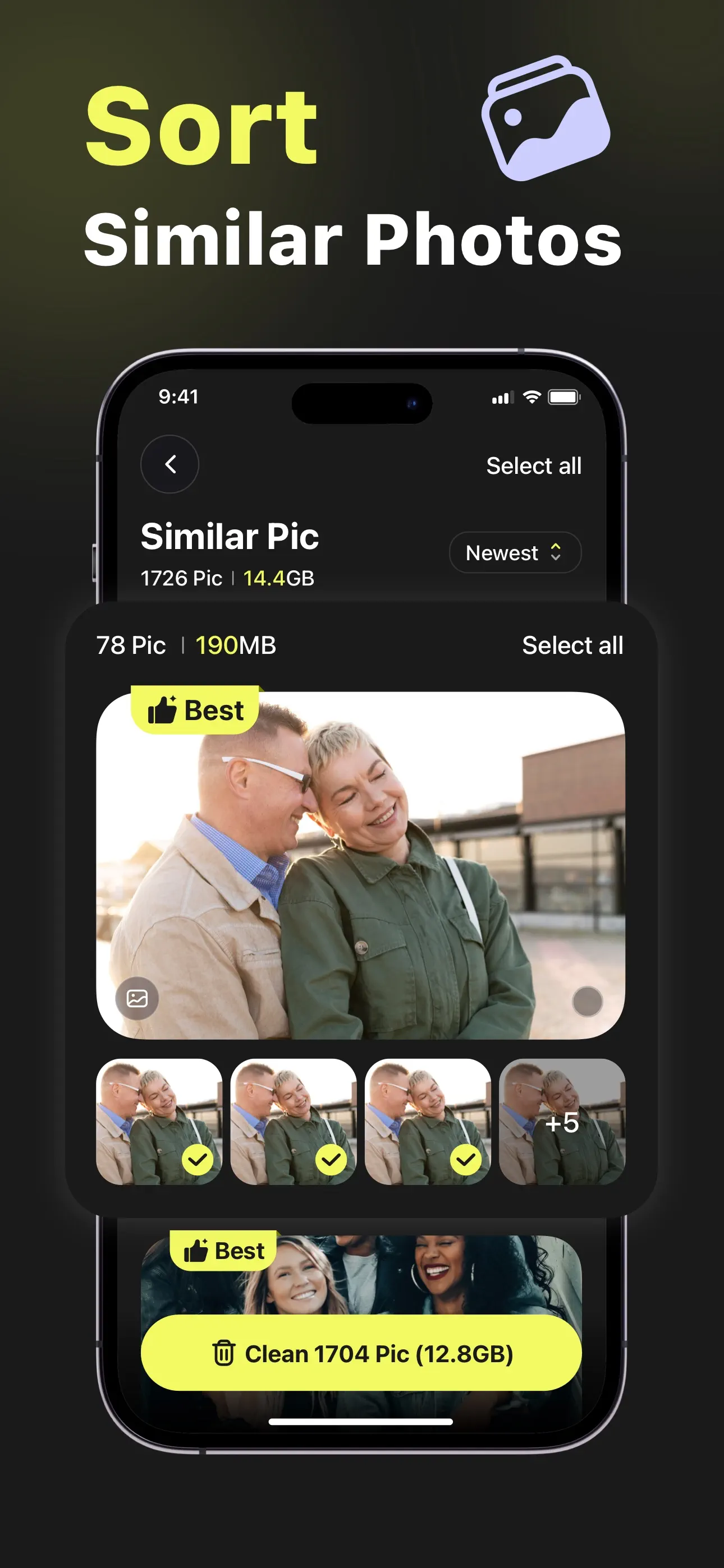 Lumi Cleaner: storage cleaner App Store screenshot 3