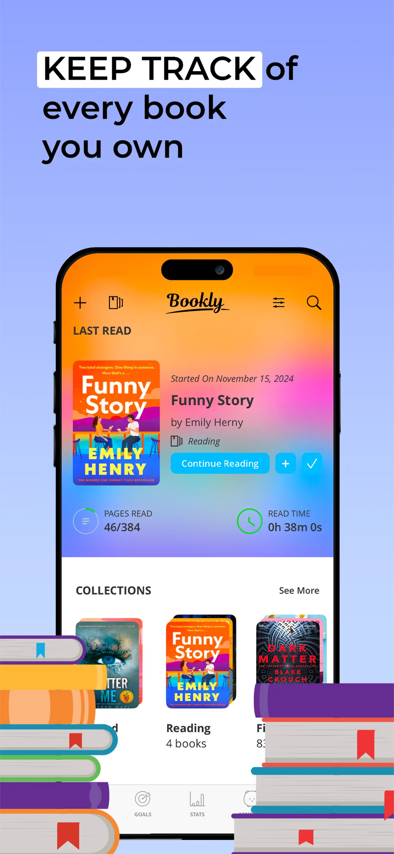 Bookly: Book Tracker App Store screenshot 4