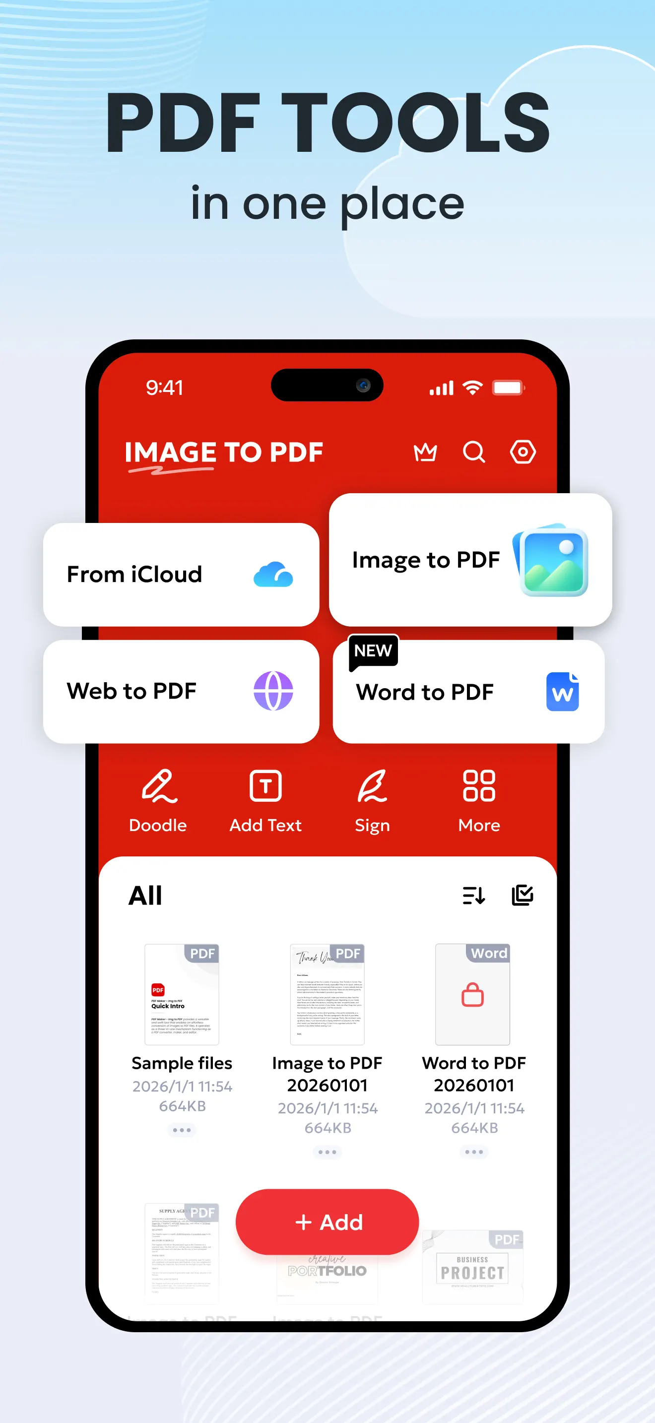 Image to PDF Converter · Edit App Store screenshot 3