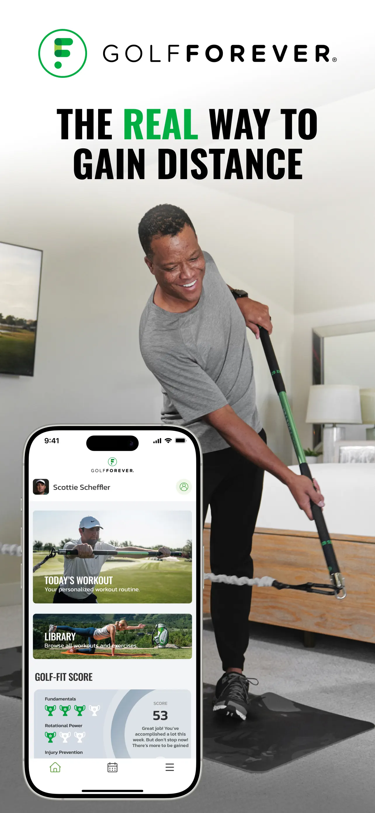 GOLFFOREVER App Store screenshot 1