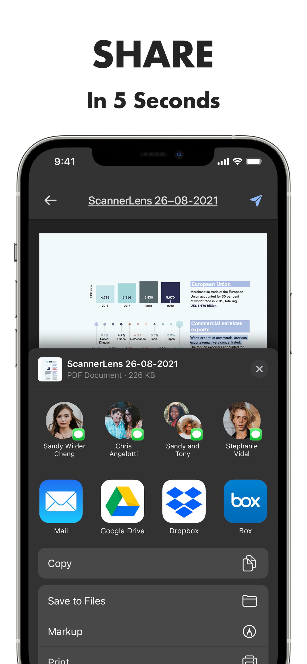 PDF Scanner App: Scanner Lens App Store screenshot 1