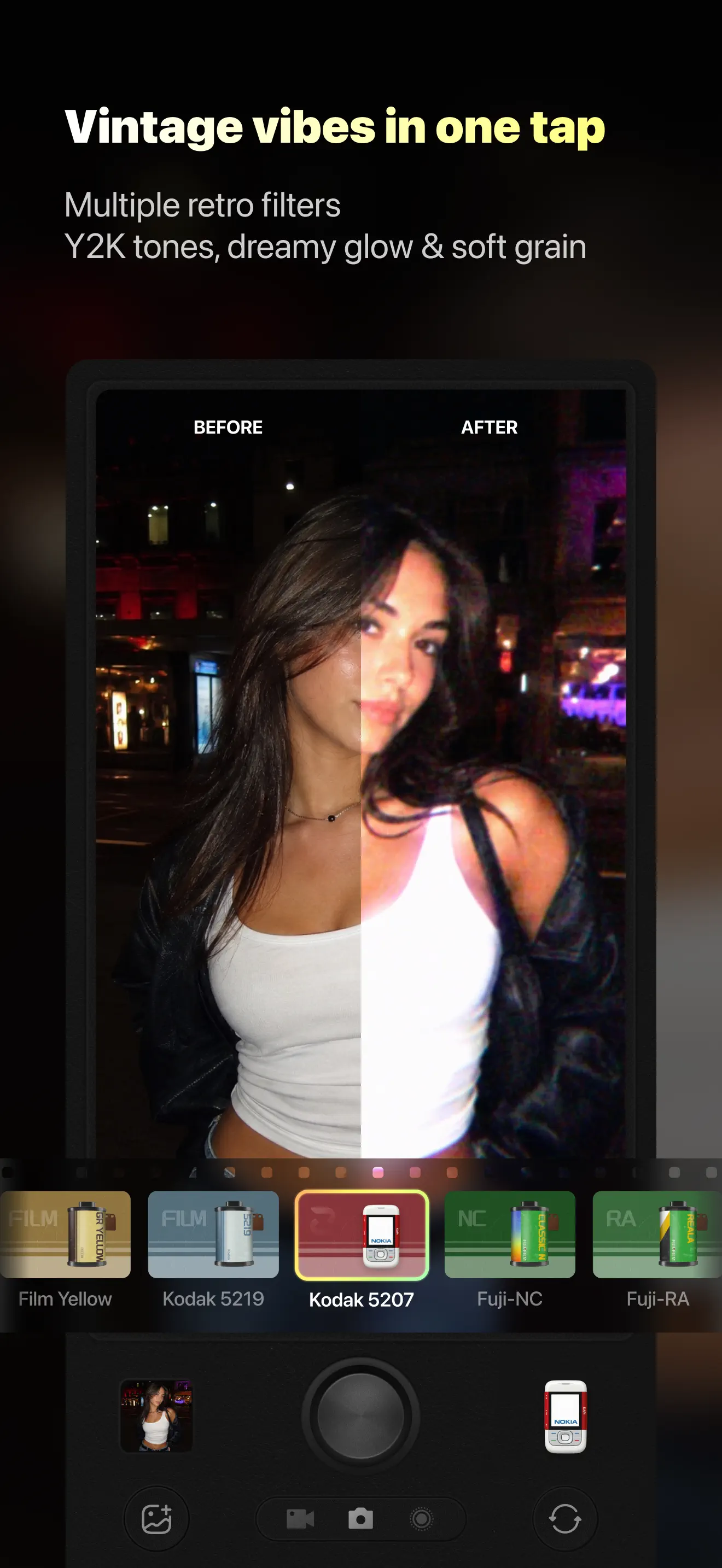 Kapi Cam - Y2K & CCD Camera App Store screenshot 1
