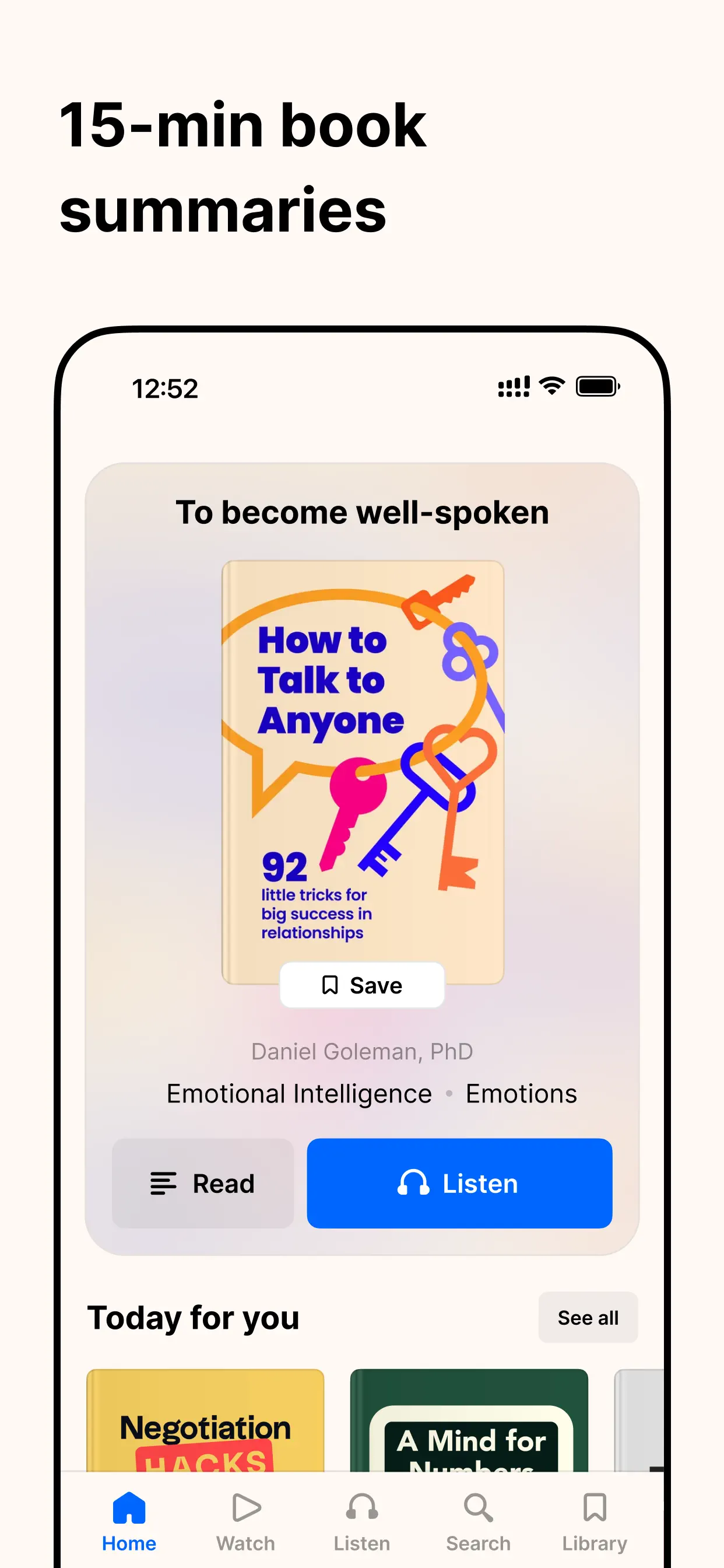 Headway - Daily Micro Learning App Store screenshot 3