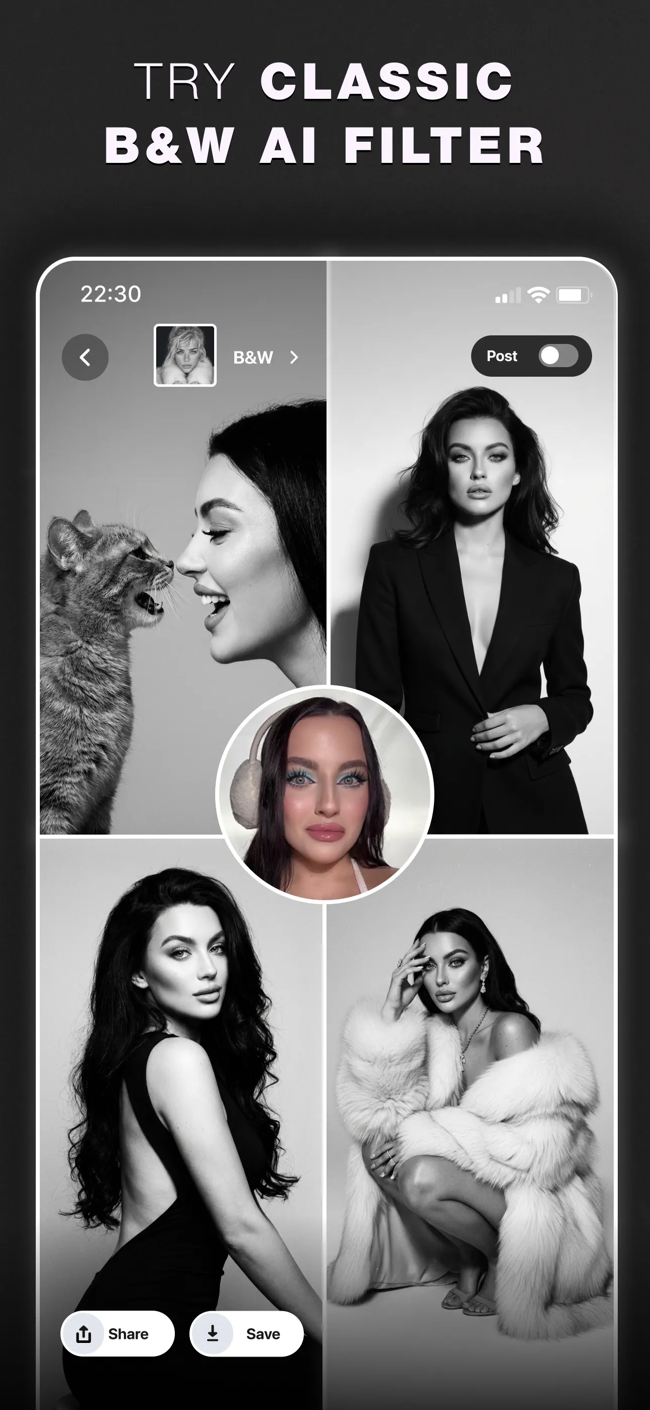 Glam AI: Video & Photo Editor App Store screenshot 4