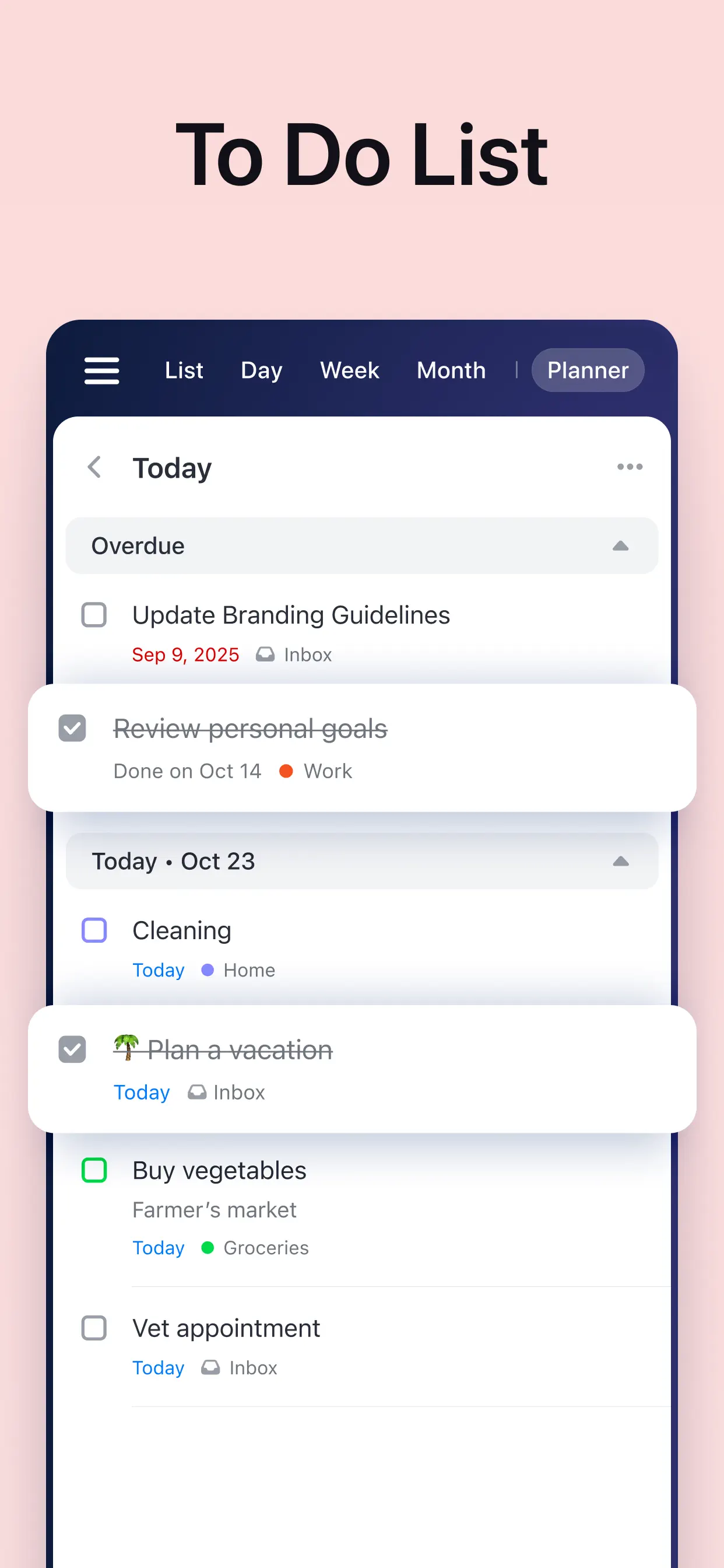 Calendars: Schedule Planner App Store screenshot 4