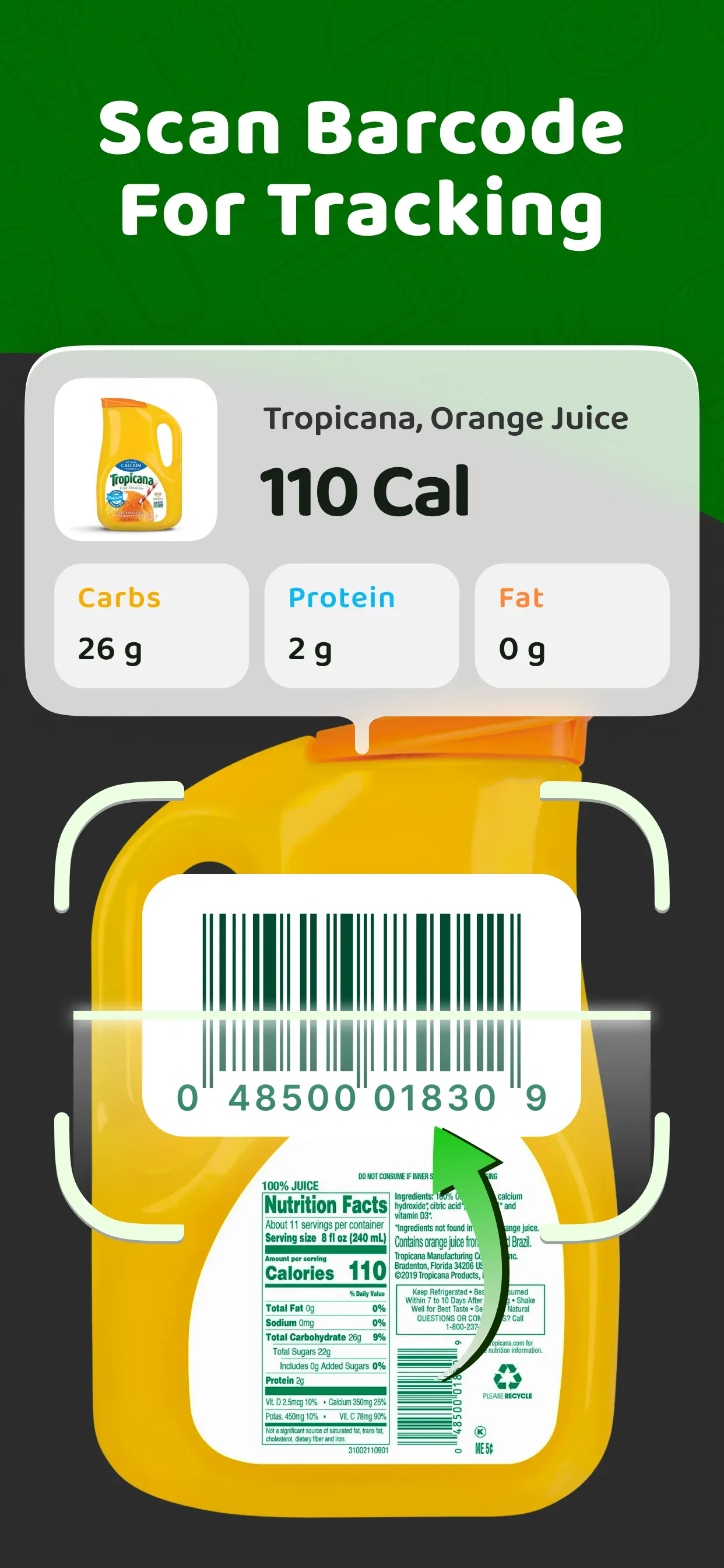 Calo: AI Food Calorie Counter App Store screenshot 1