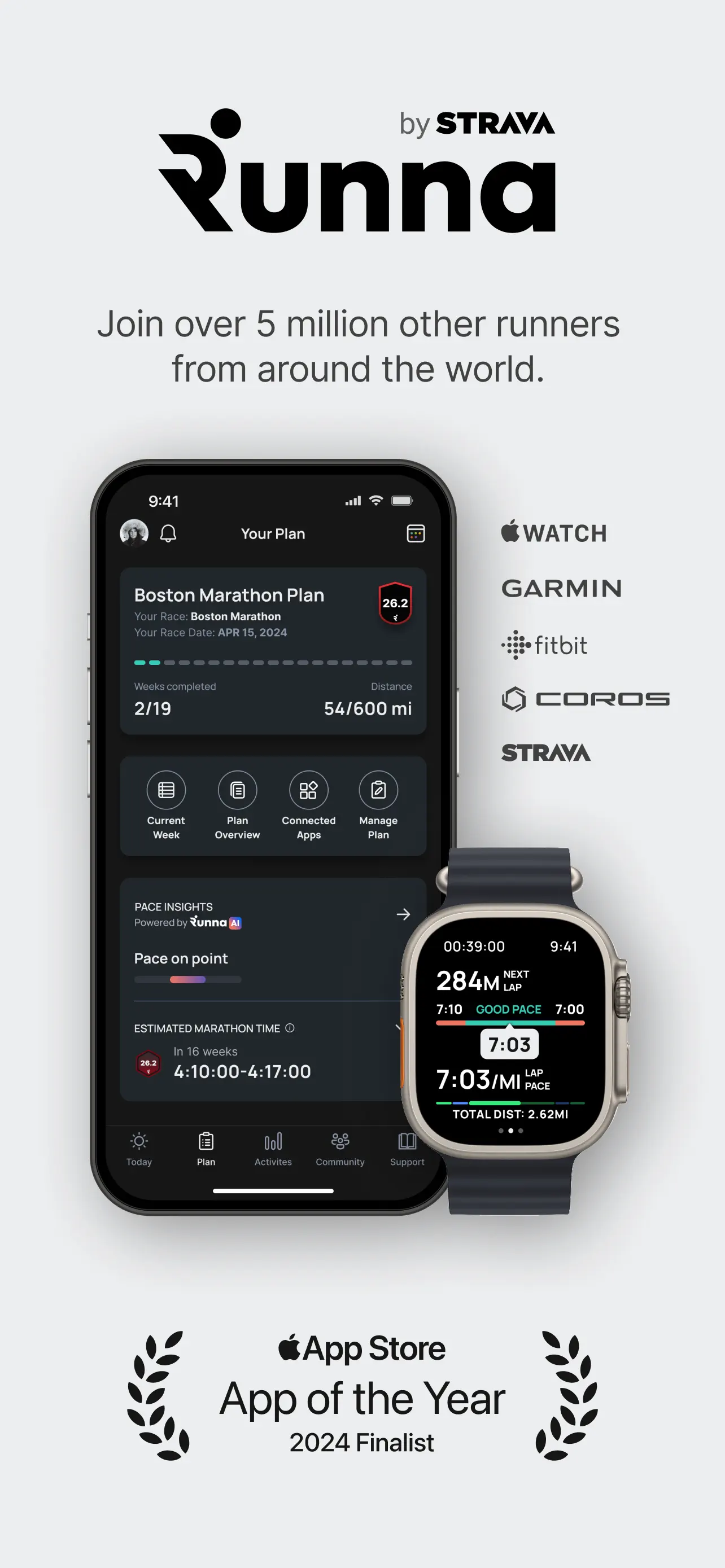 Runna: Running Plans & Coach App Store screenshot 1