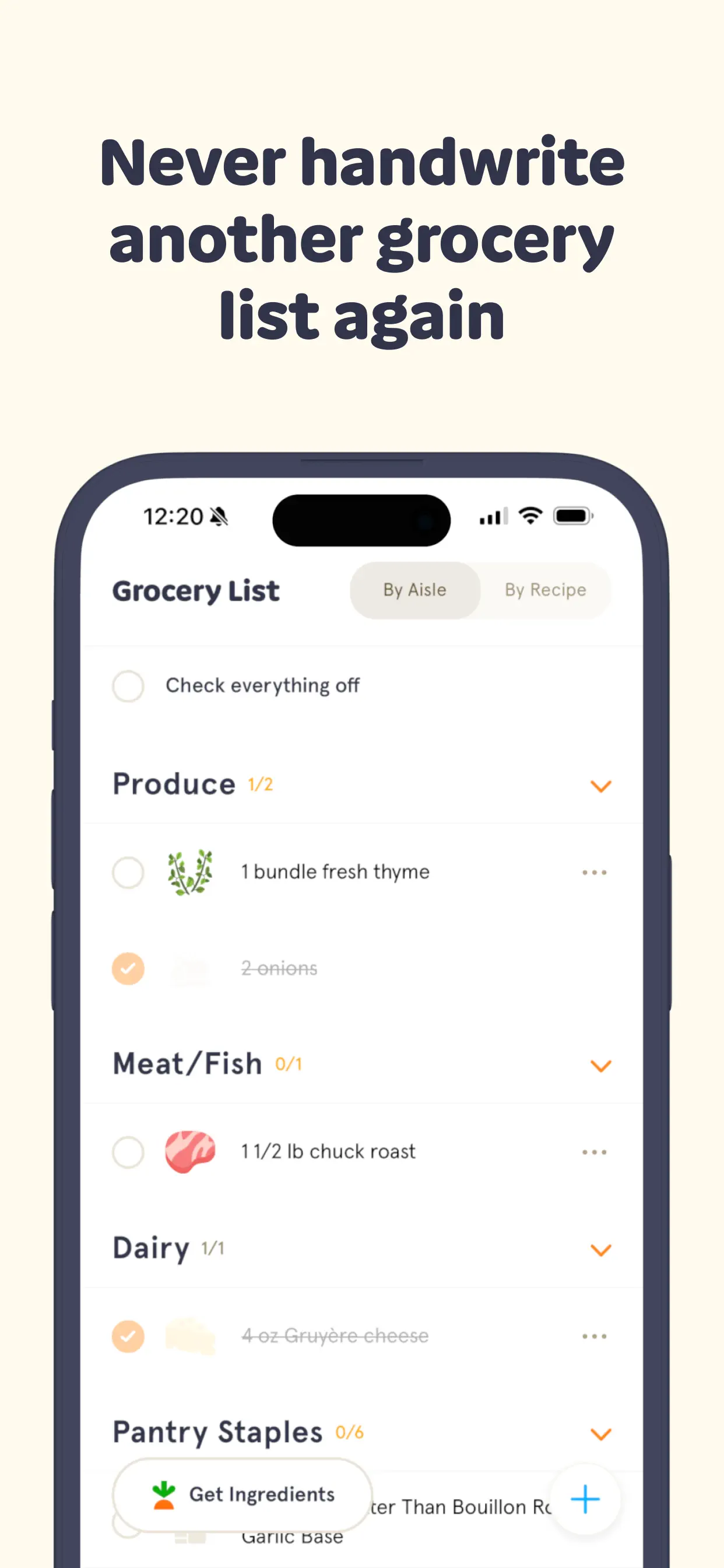 Zest: Meal Planner & Recipes App Store screenshot 4