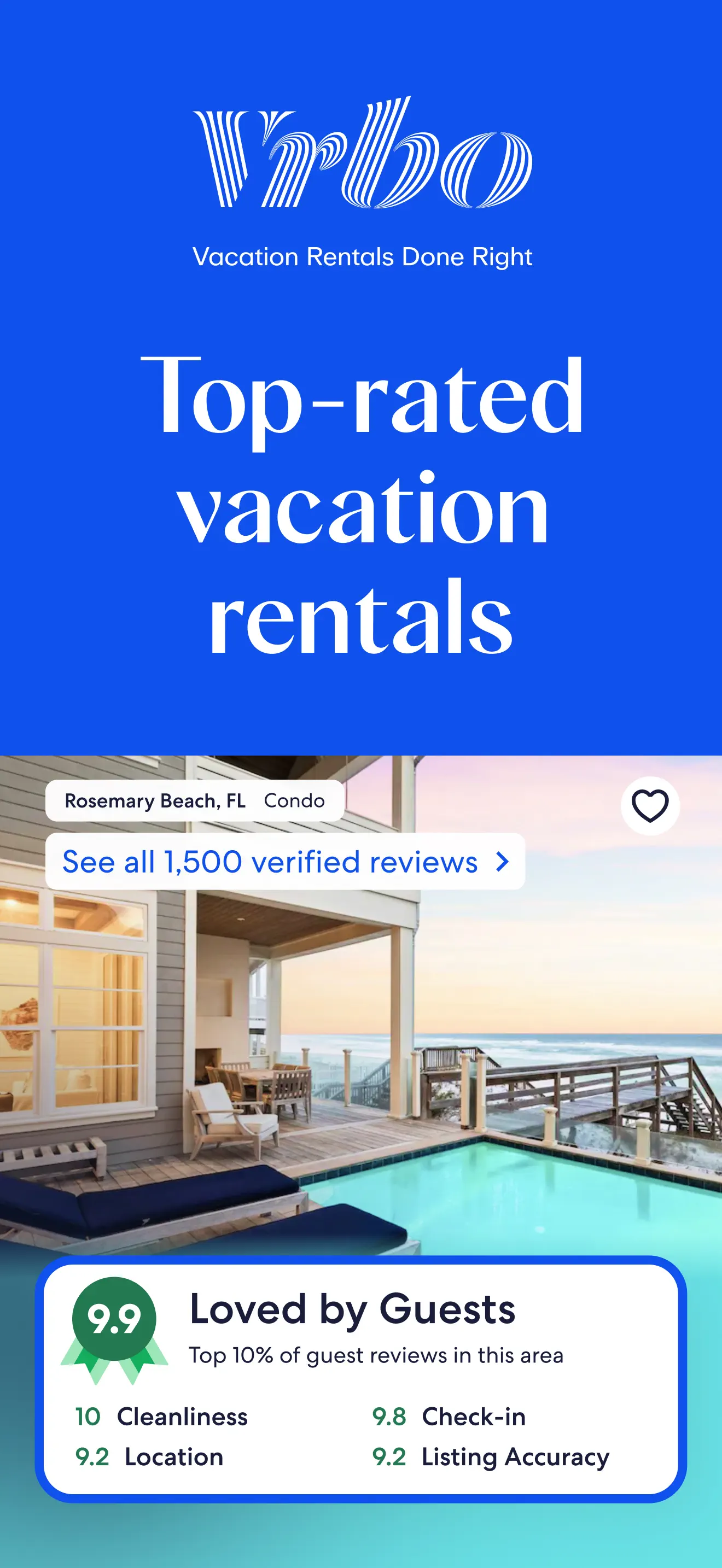 Vrbo Vacation Rentals App Store screenshot 3