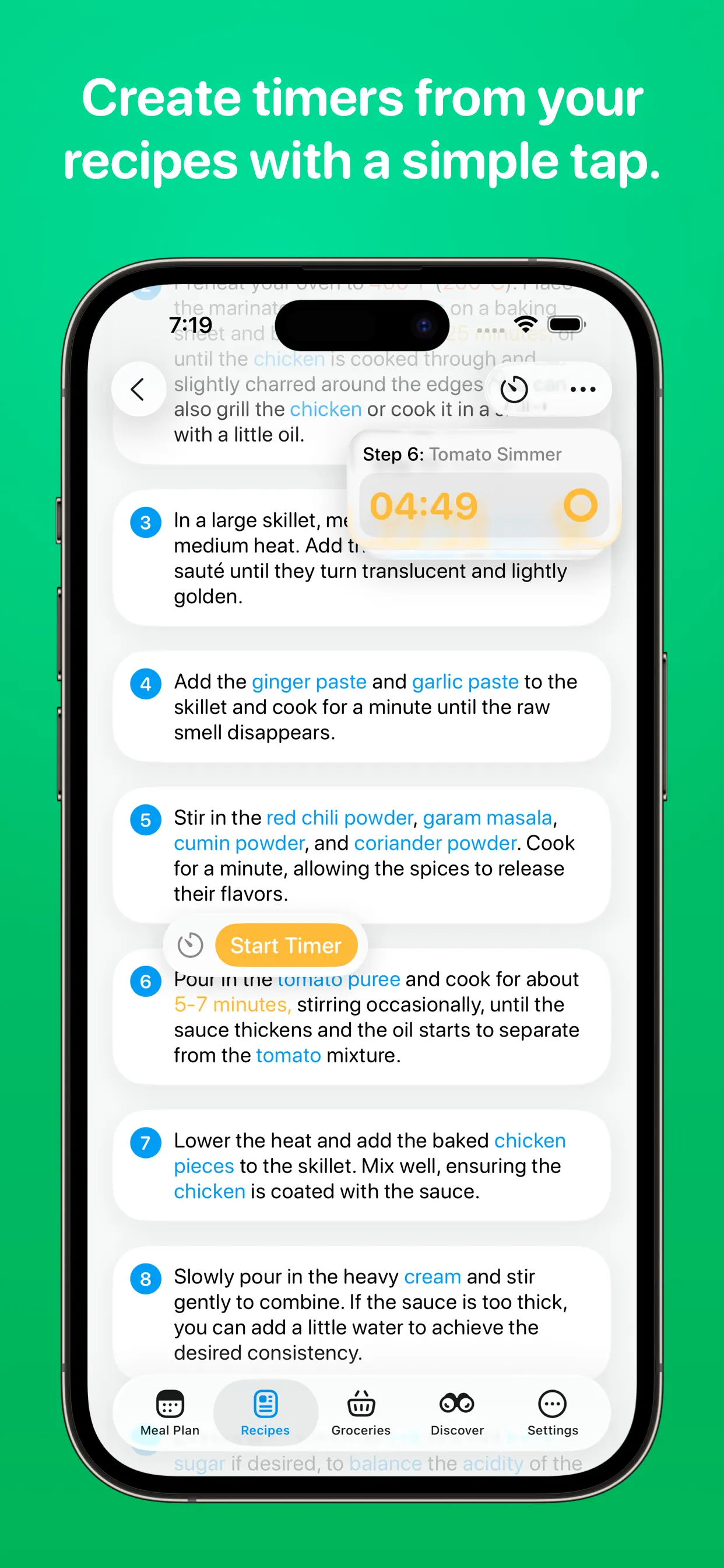 Crouton: Recipe Manager App Store screenshot 2