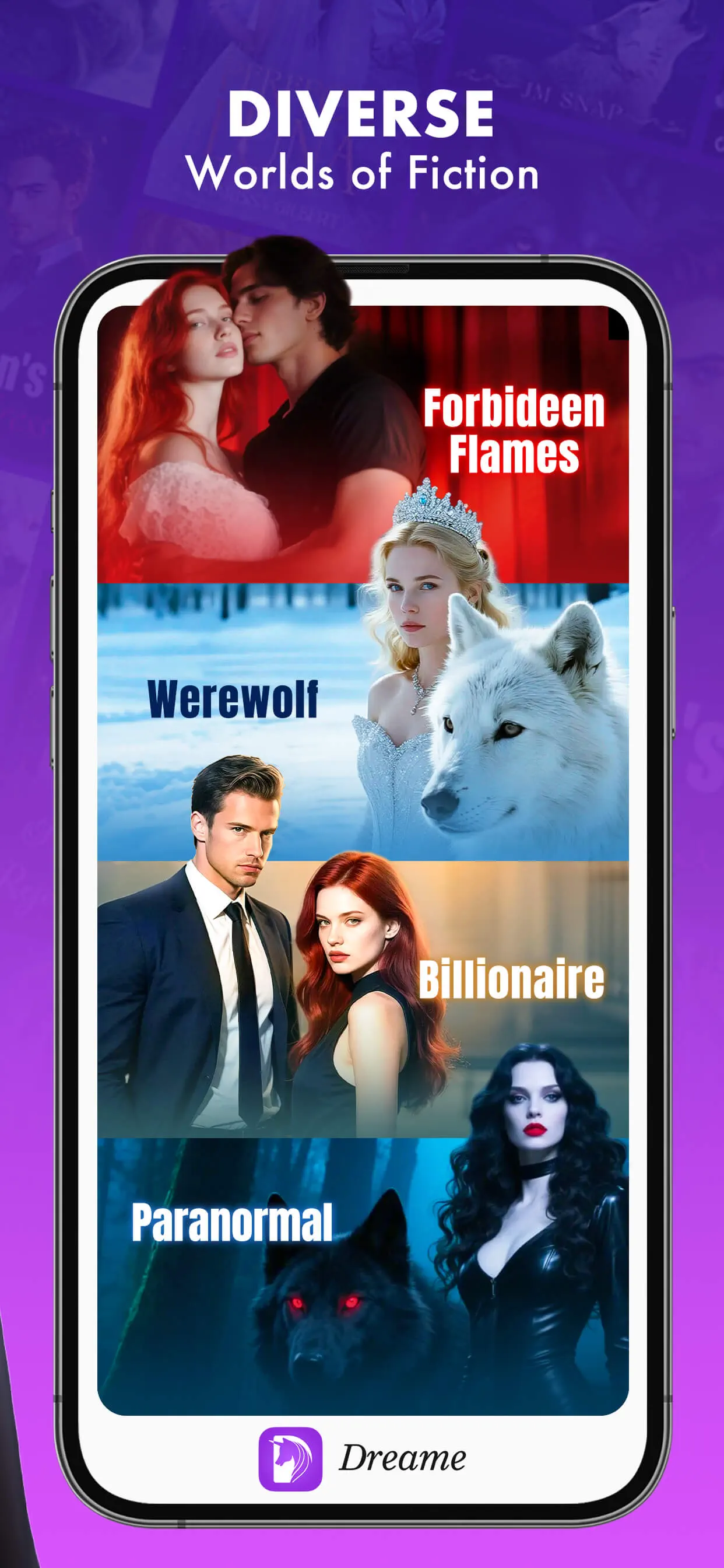 Dreame - Read Best Romance App Store screenshot 1