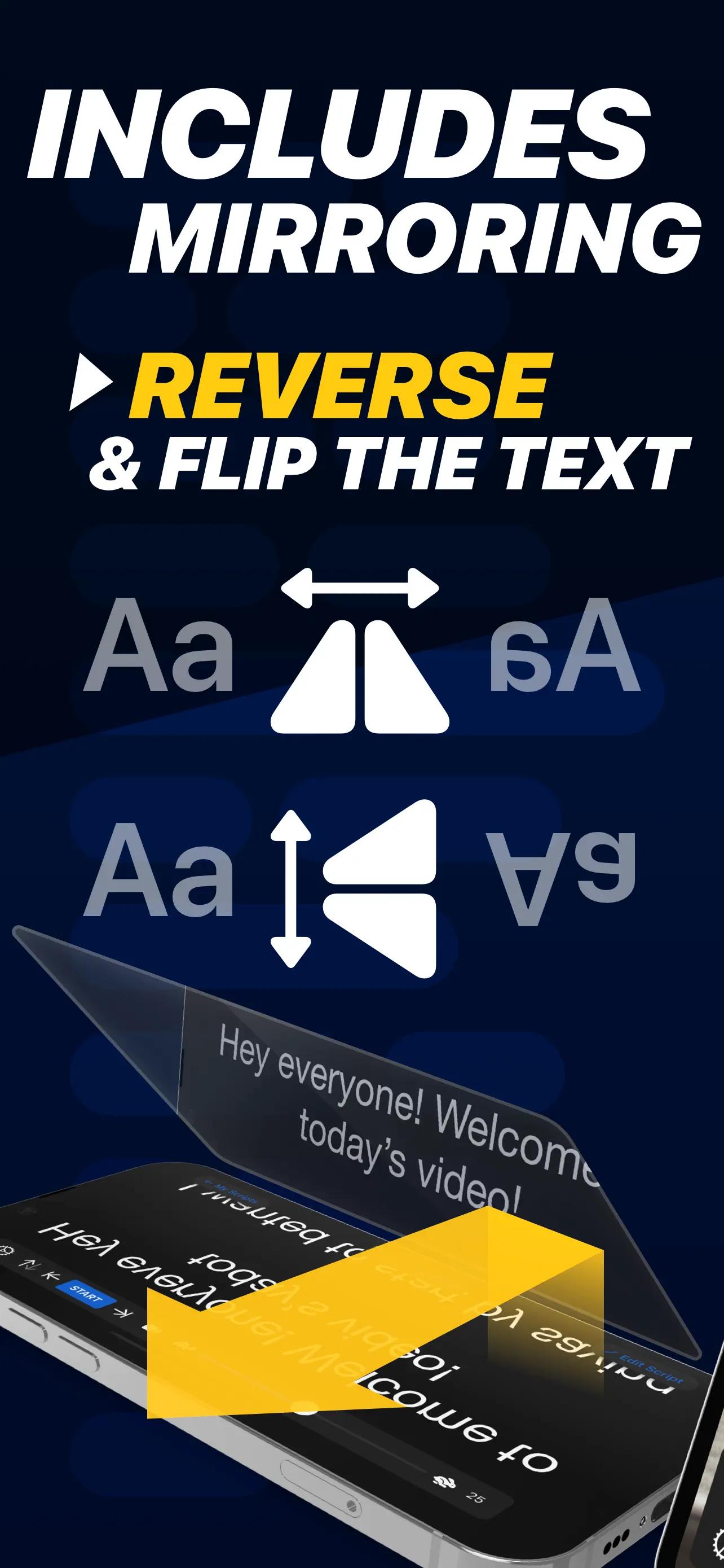 Teleprompter App Store screenshot 1