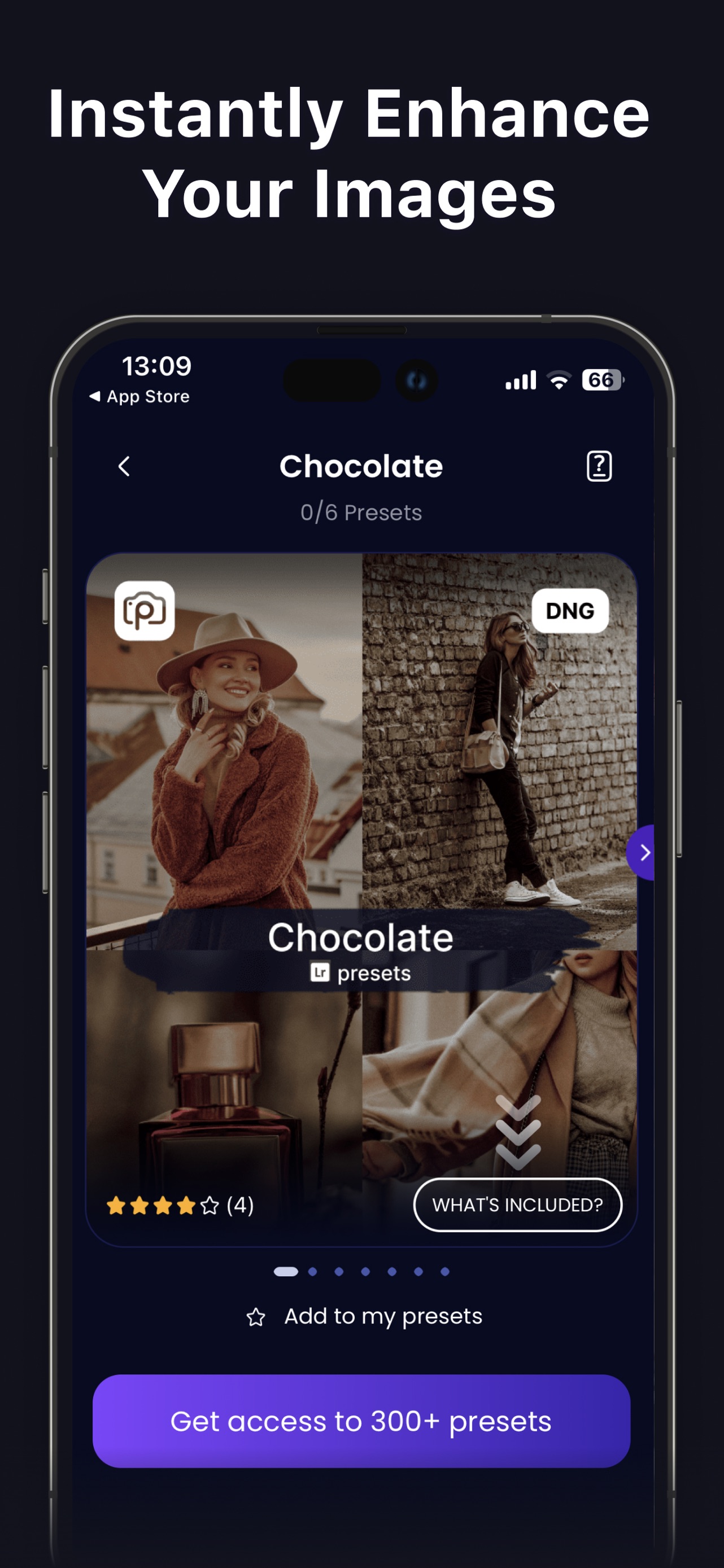Presets for Lightroom: Filters App Store screenshot 4