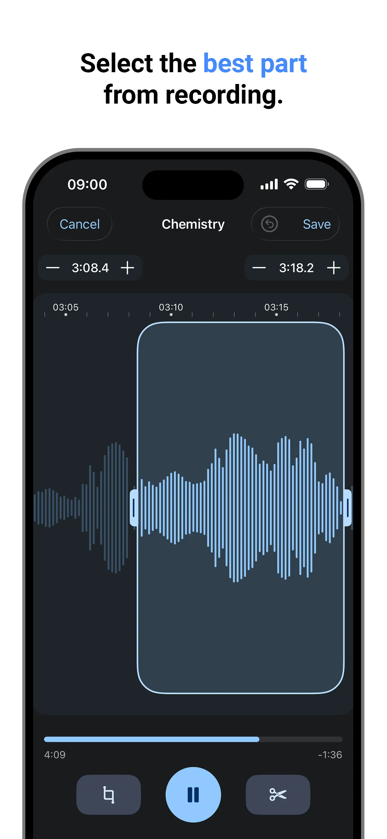 Voice Recorder & Transcribe App Store screenshot 4