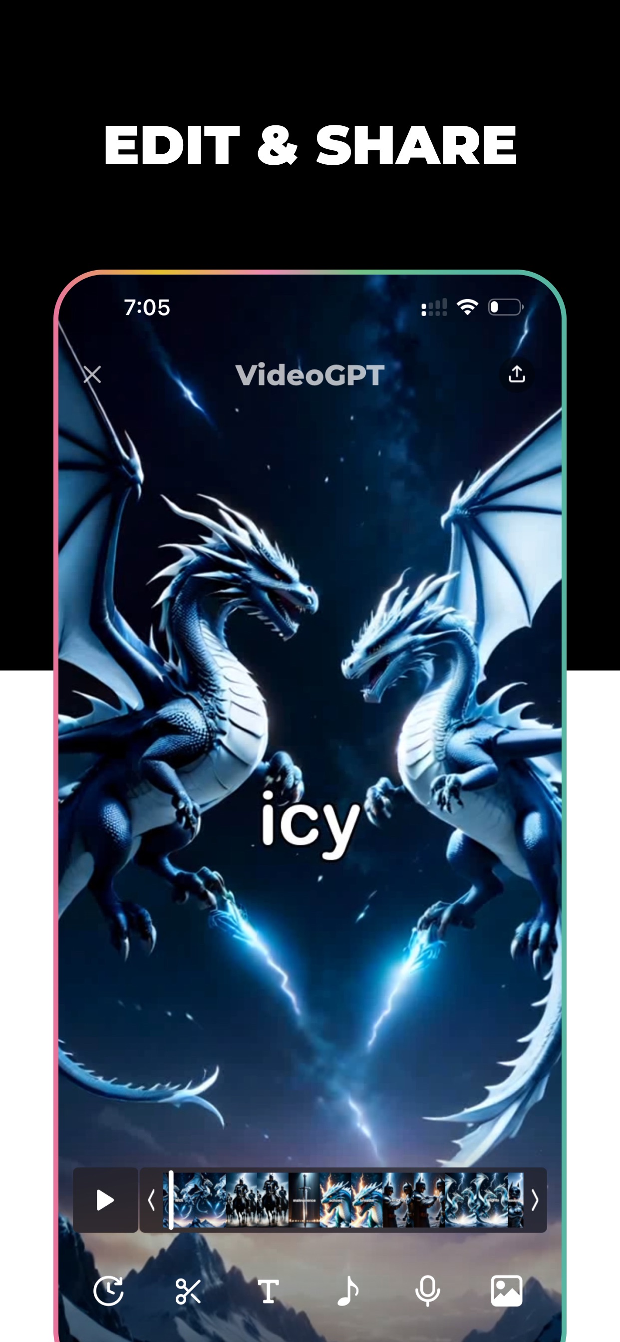 VideoGPT - AI Video Generator App Store screenshot 2