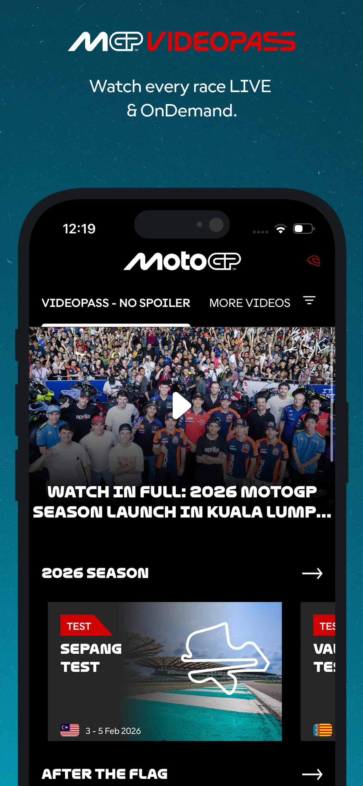 MotoGP™ App Store screenshot 2