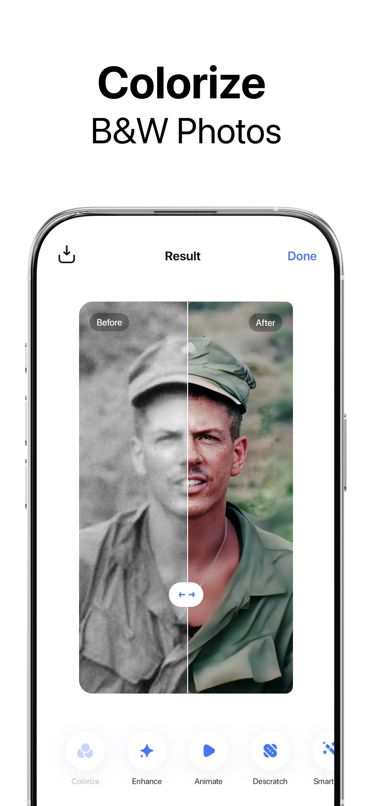 Pixelup: AI Photo Enhancer App App Store screenshot 4