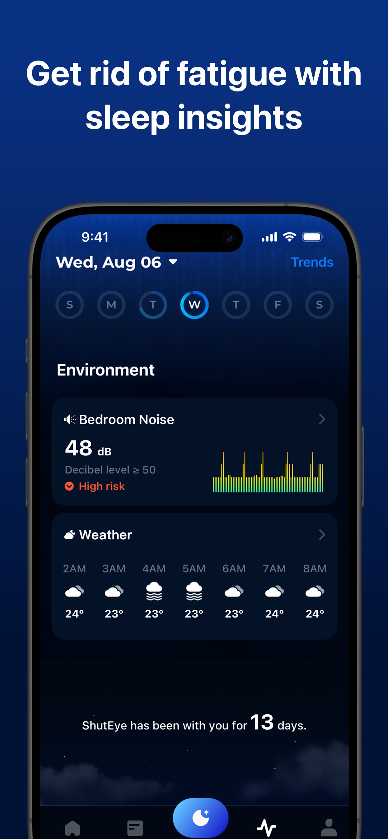 ShutEye®: Sleep Tracker, Sound App Store screenshot 3
