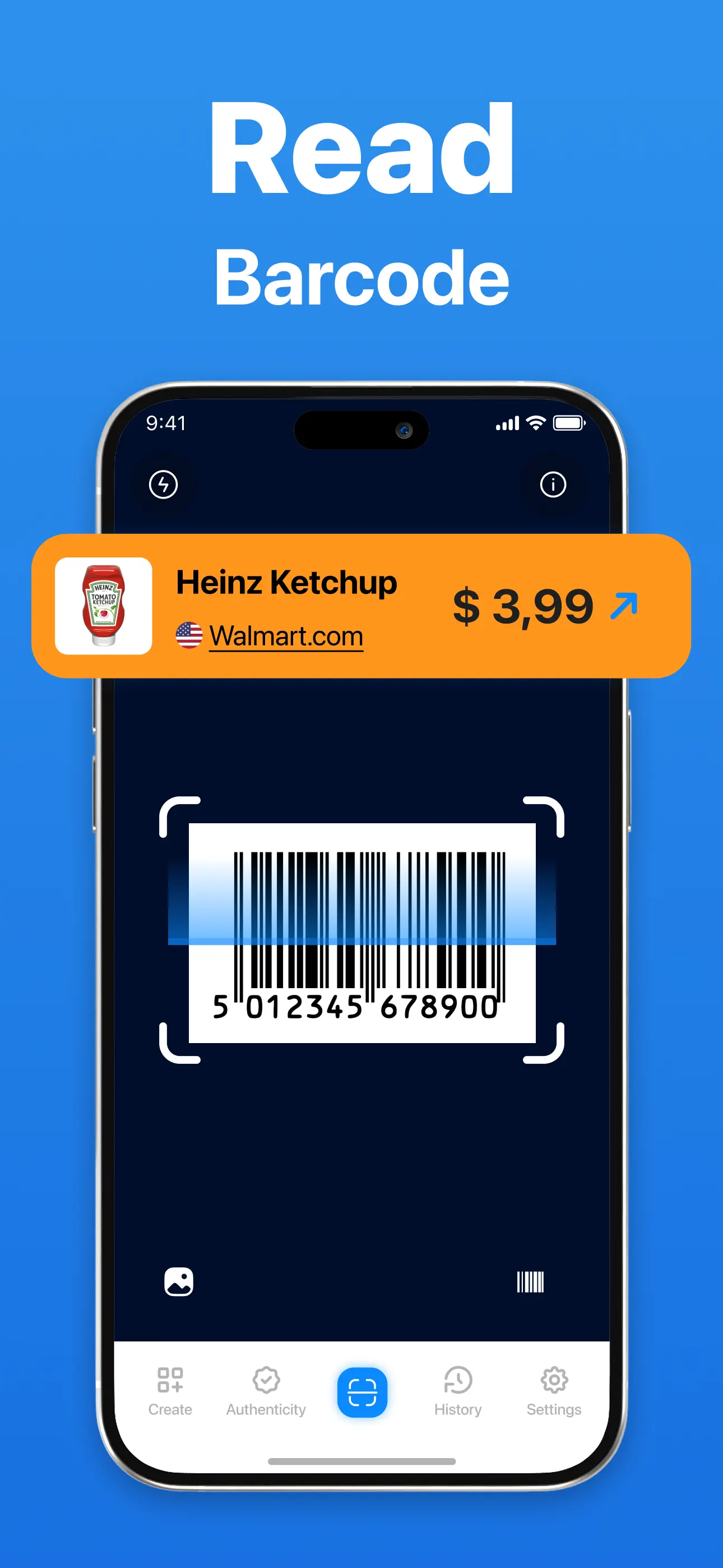 QR Code Reader, Scan Barcode App Store screenshot 3