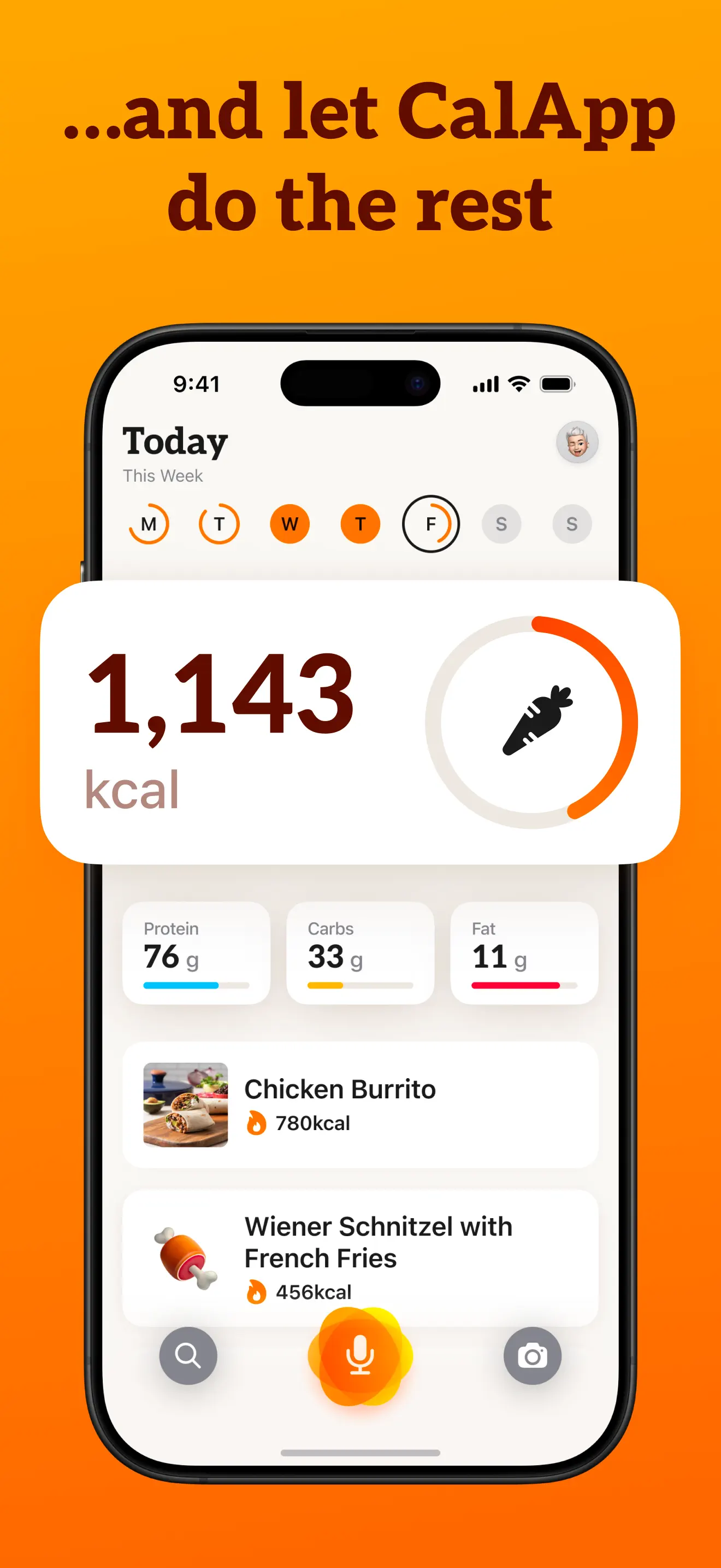 CalBot: AI Calorie Tracker App Store screenshot 3