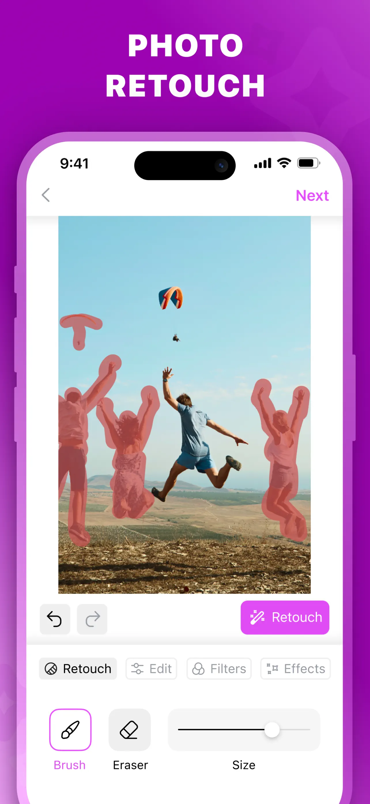 Photo Retouch - Erase Objects App Store screenshot 4