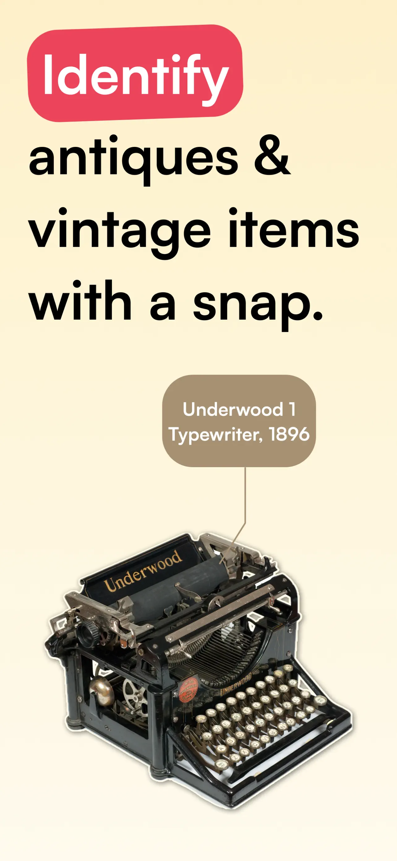 Curio - Antique Identifier App Store screenshot 1
