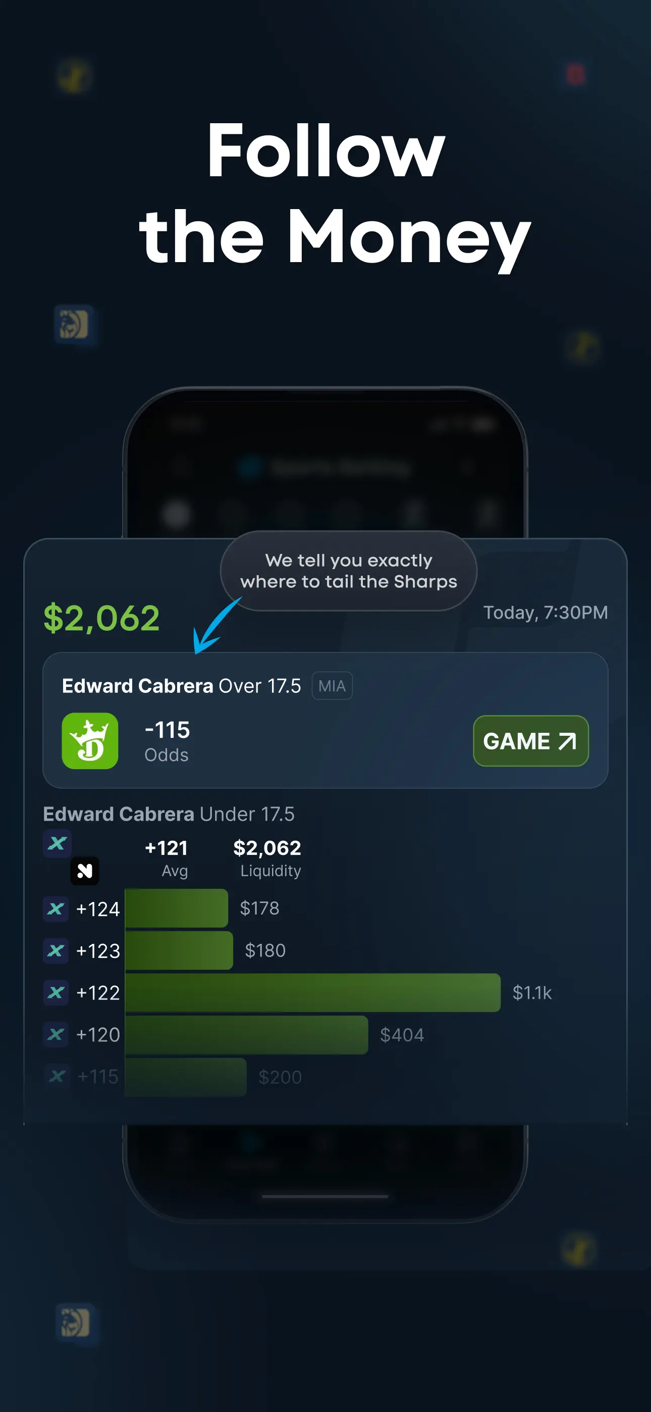 OddsJam: Sharp Sports Betting App Store screenshot 2